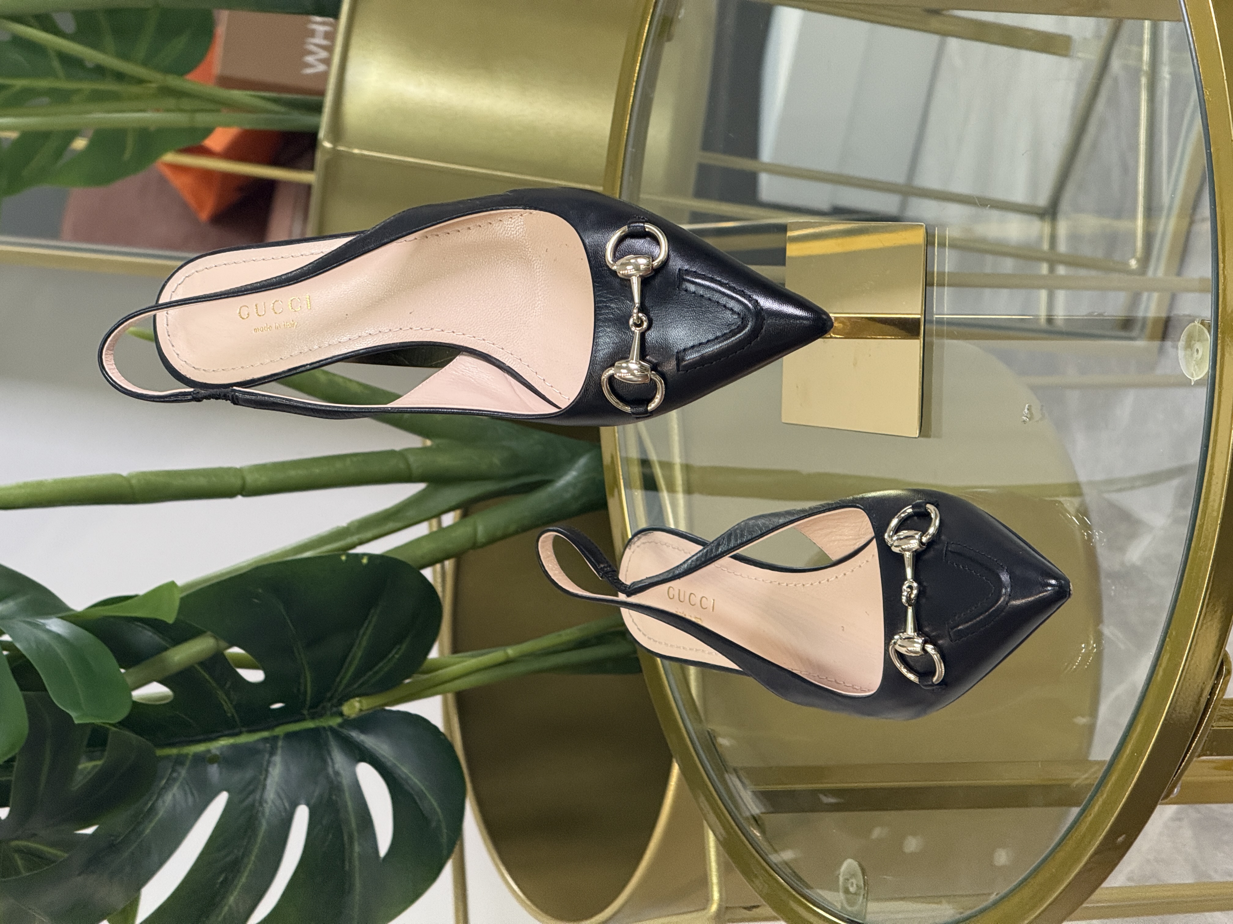 Gucci Slingback Kitty Heels Talla 38 (8)