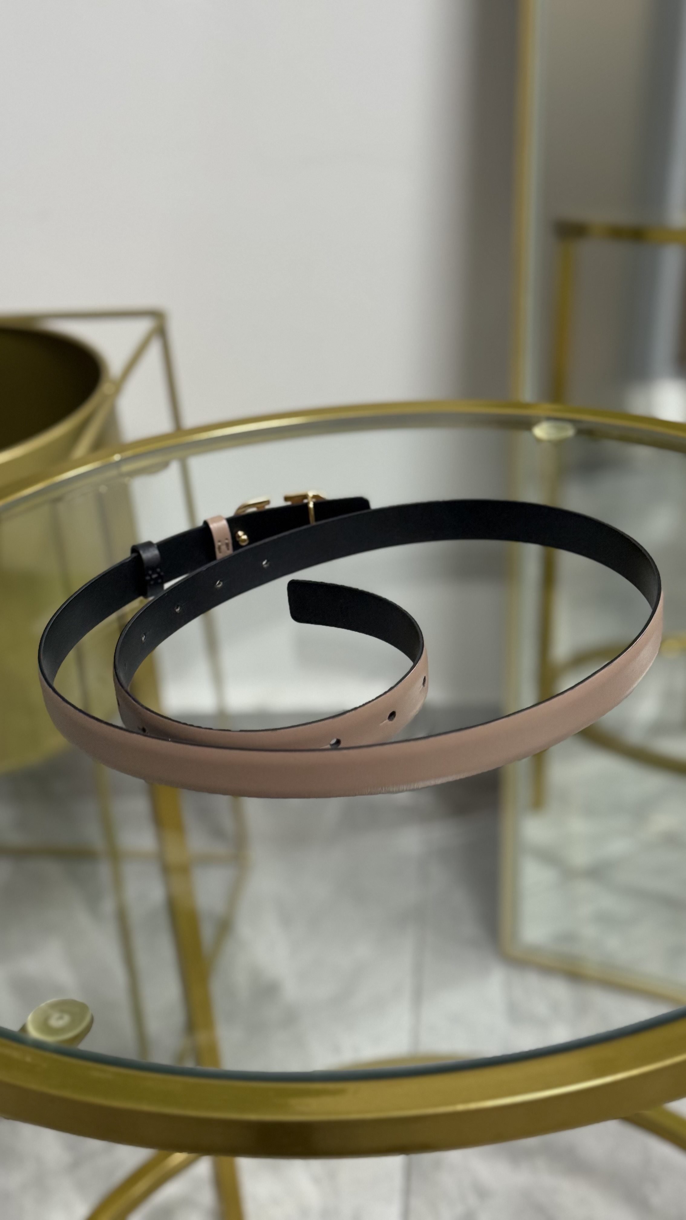 Valentino Cinturón Reversible Talla 90  