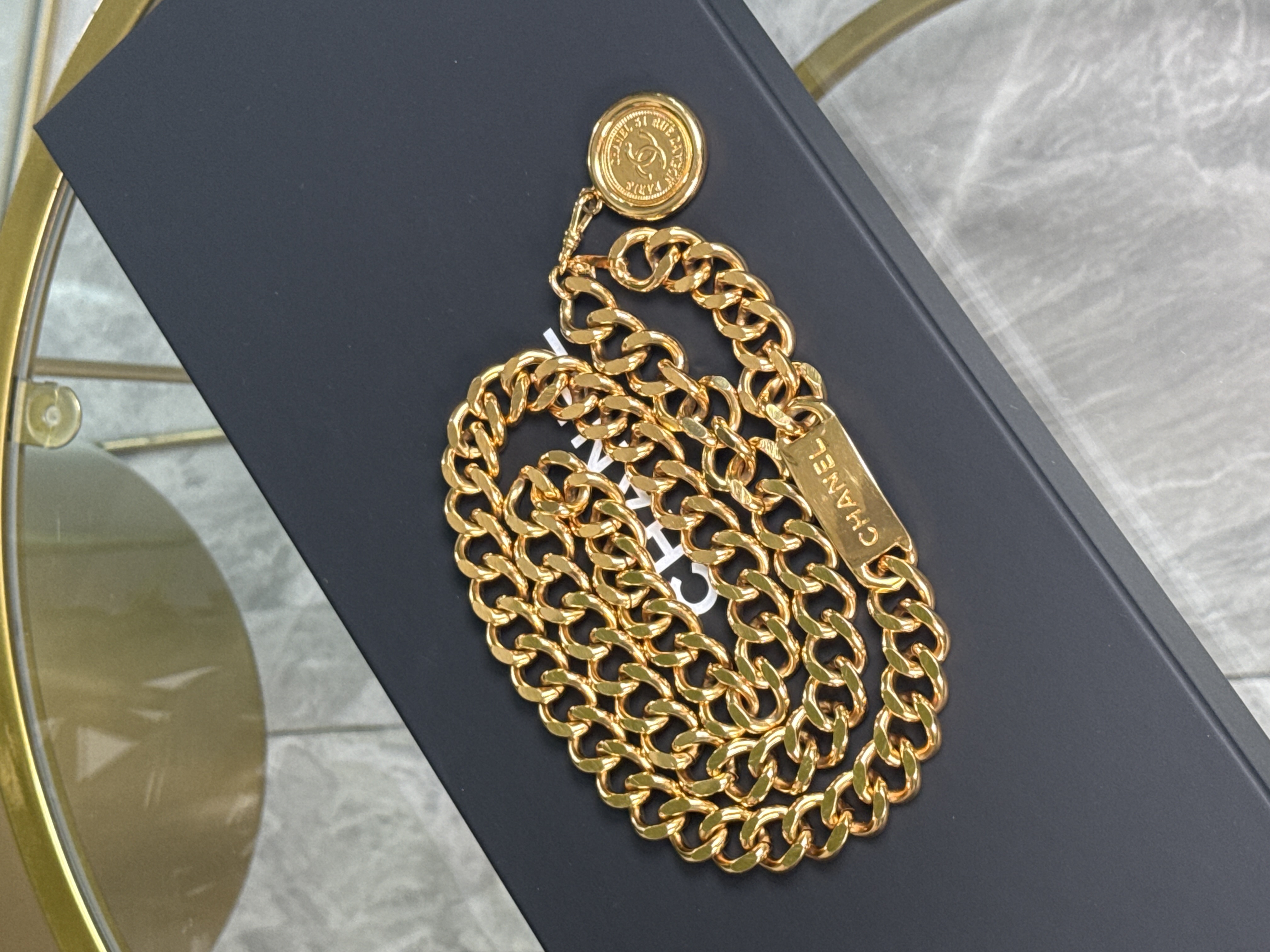 Chanel Fancy Belt S/M (Ajustable)