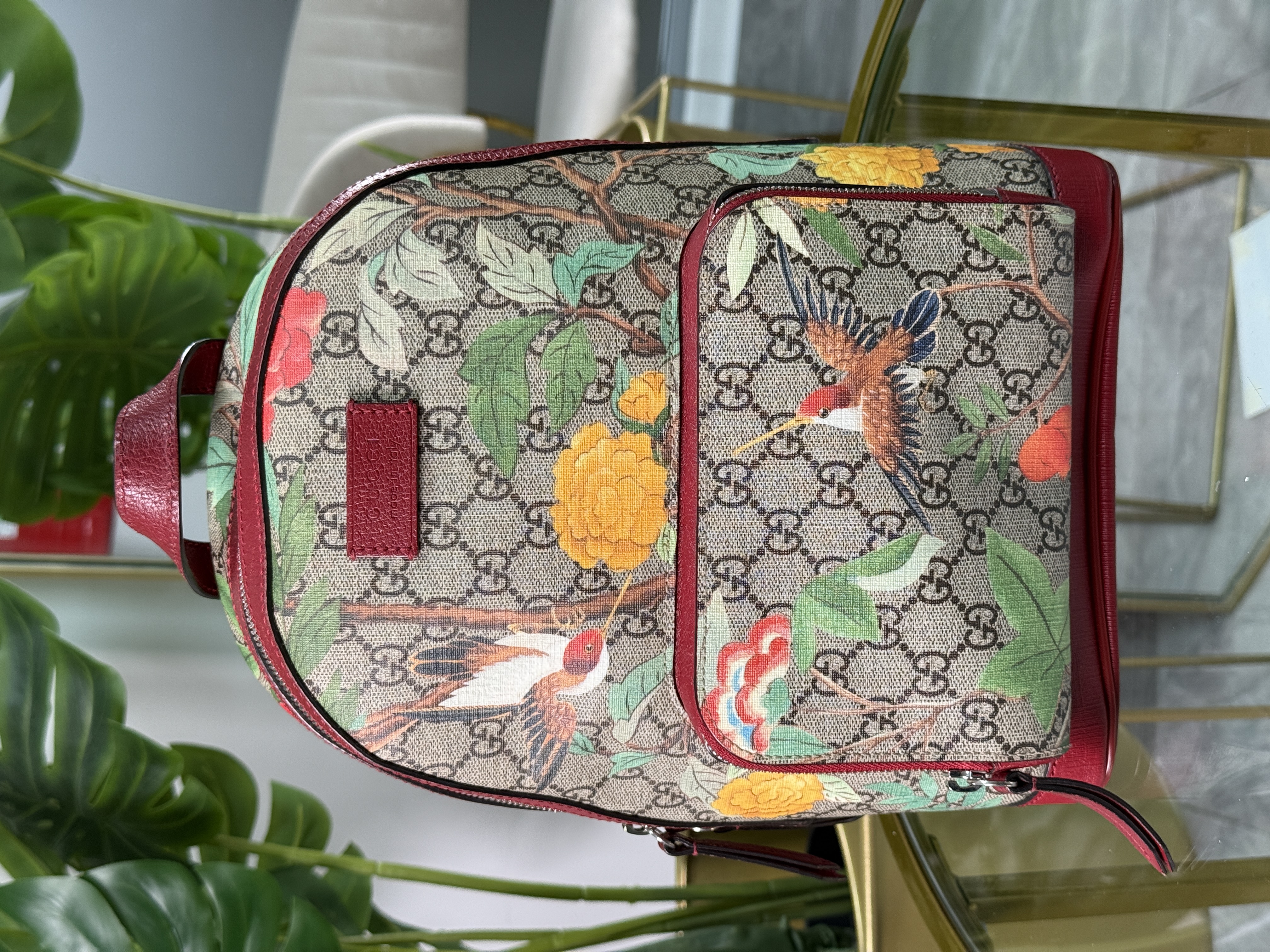 Gucci Backpack M Fauna & Blooms 