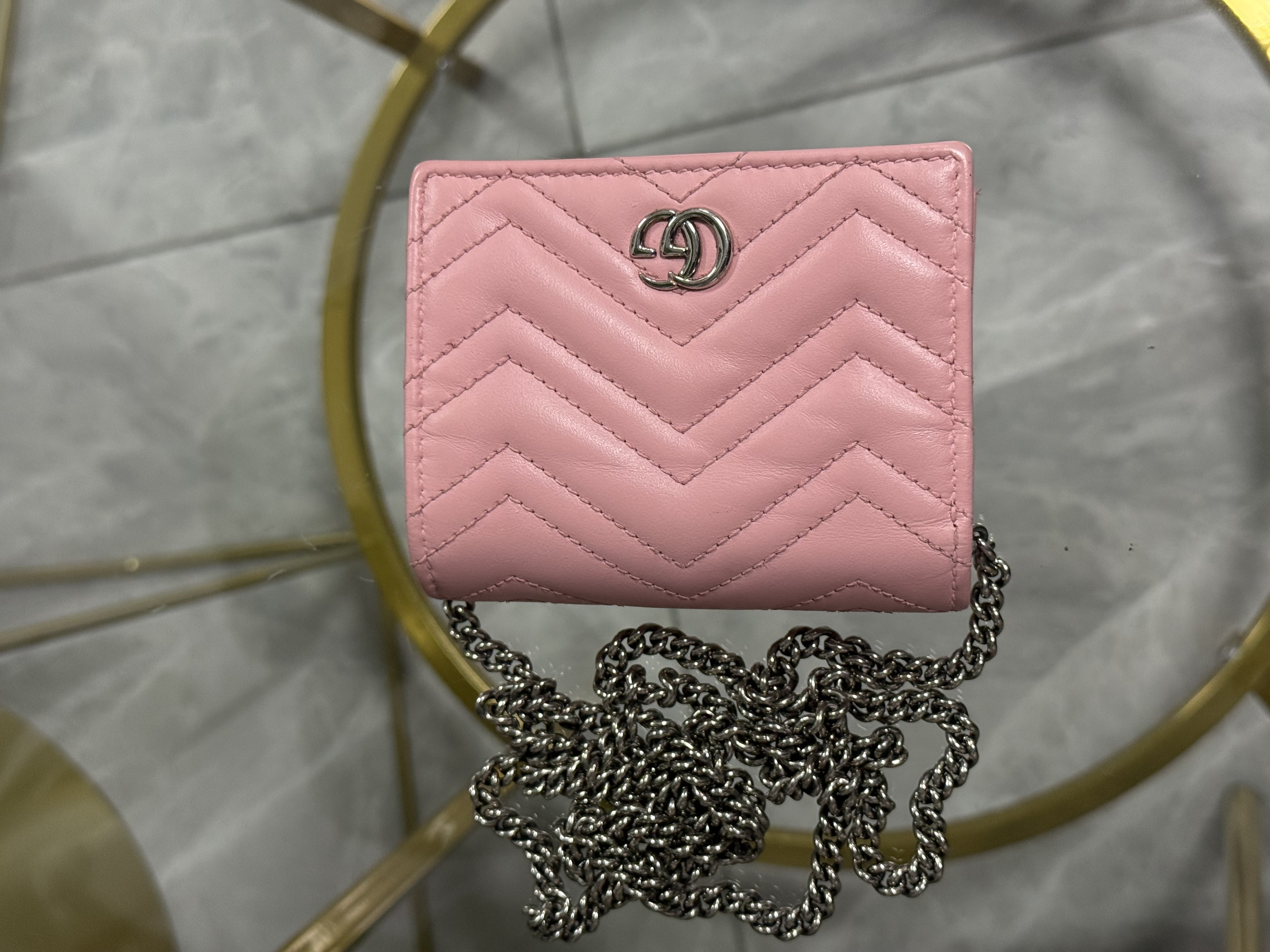 Gucci Mini Wallet On Chain 
