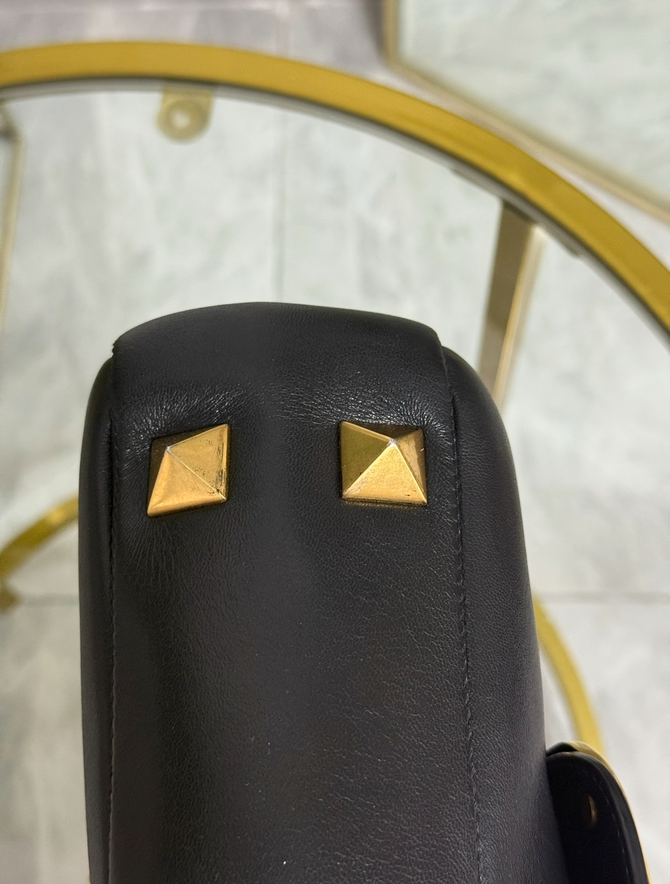 Valentino V Ring Negro