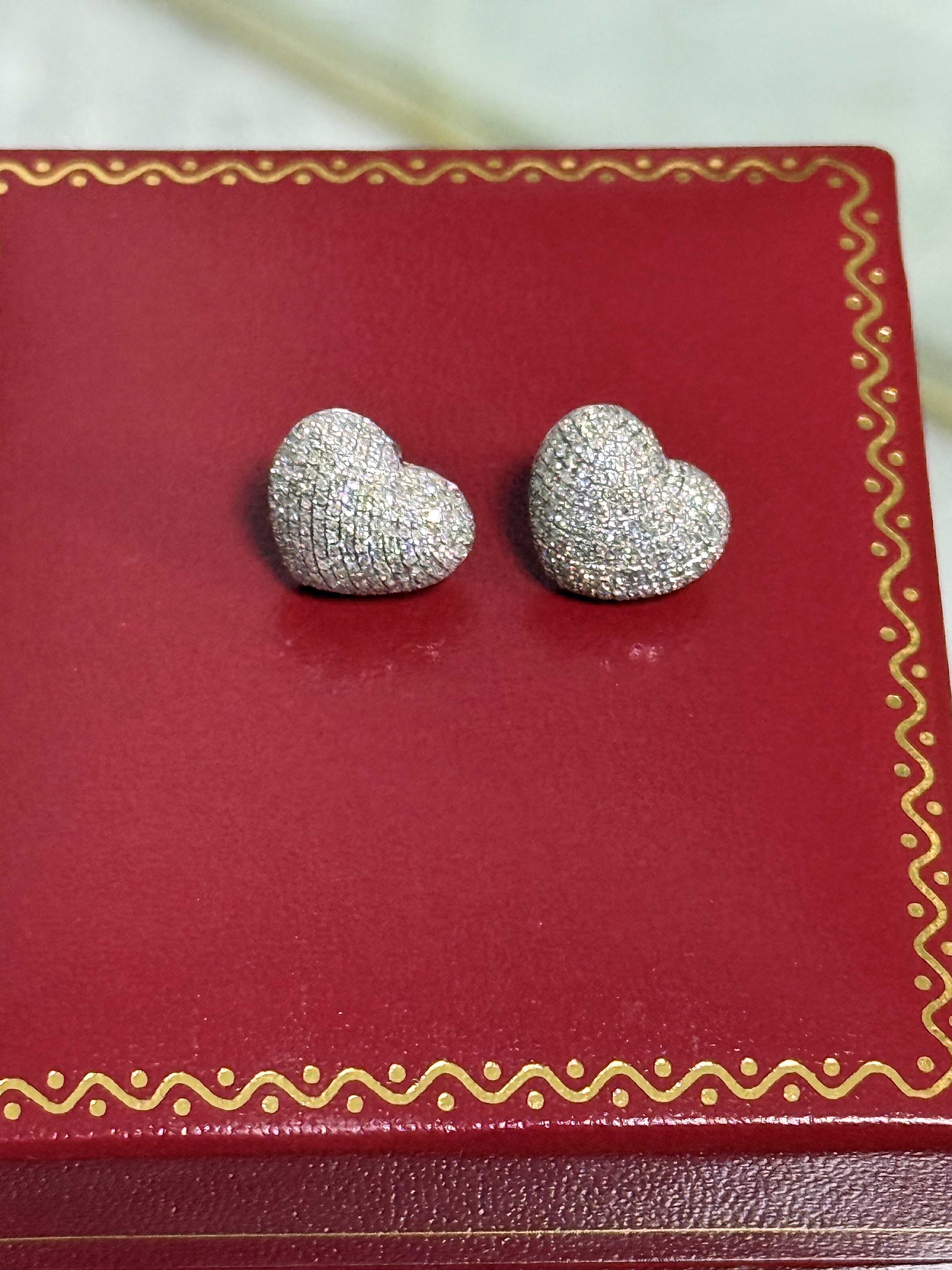 Aretes Oro 10kt y .60 Diamantes 