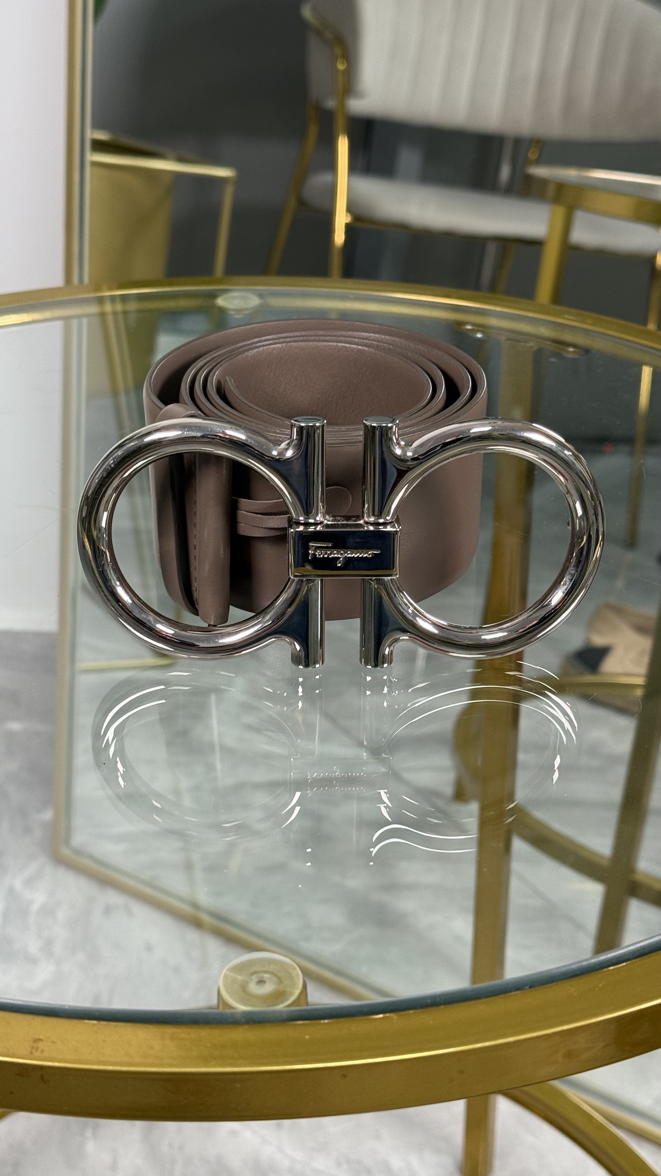 Ferragamo Cinturón Talla 85 (S)