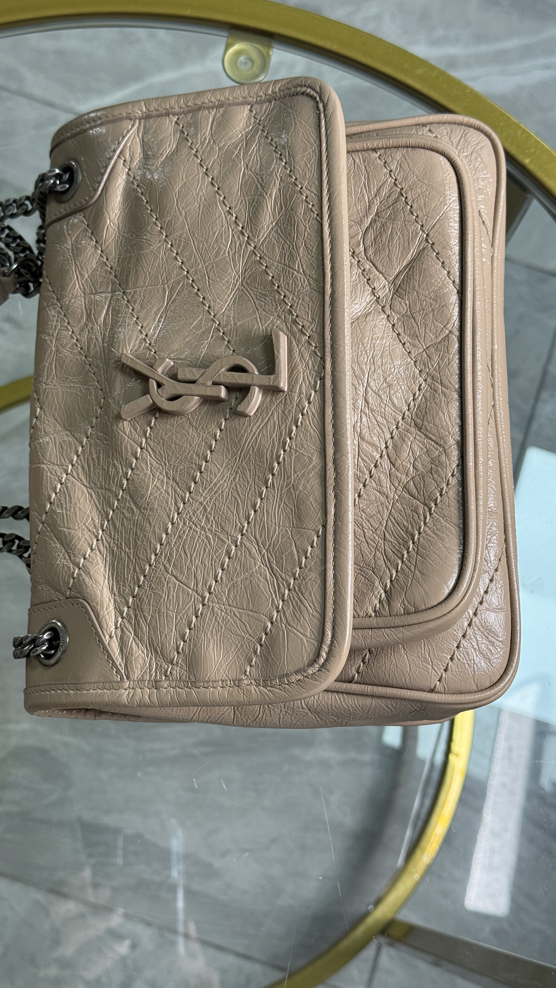 Saint Laurent Niki Acabado Envegecido 