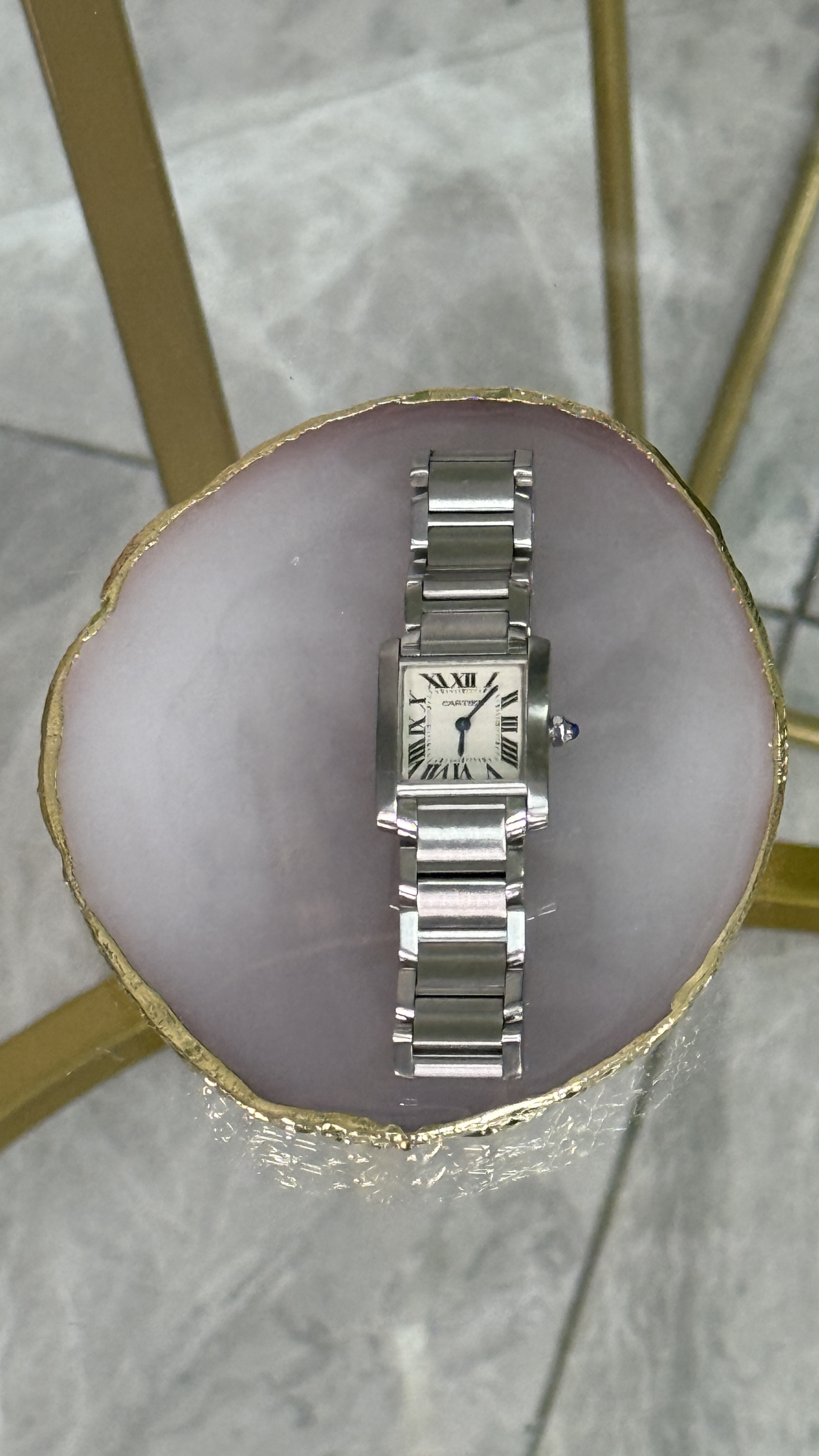Cartier Tank Acero