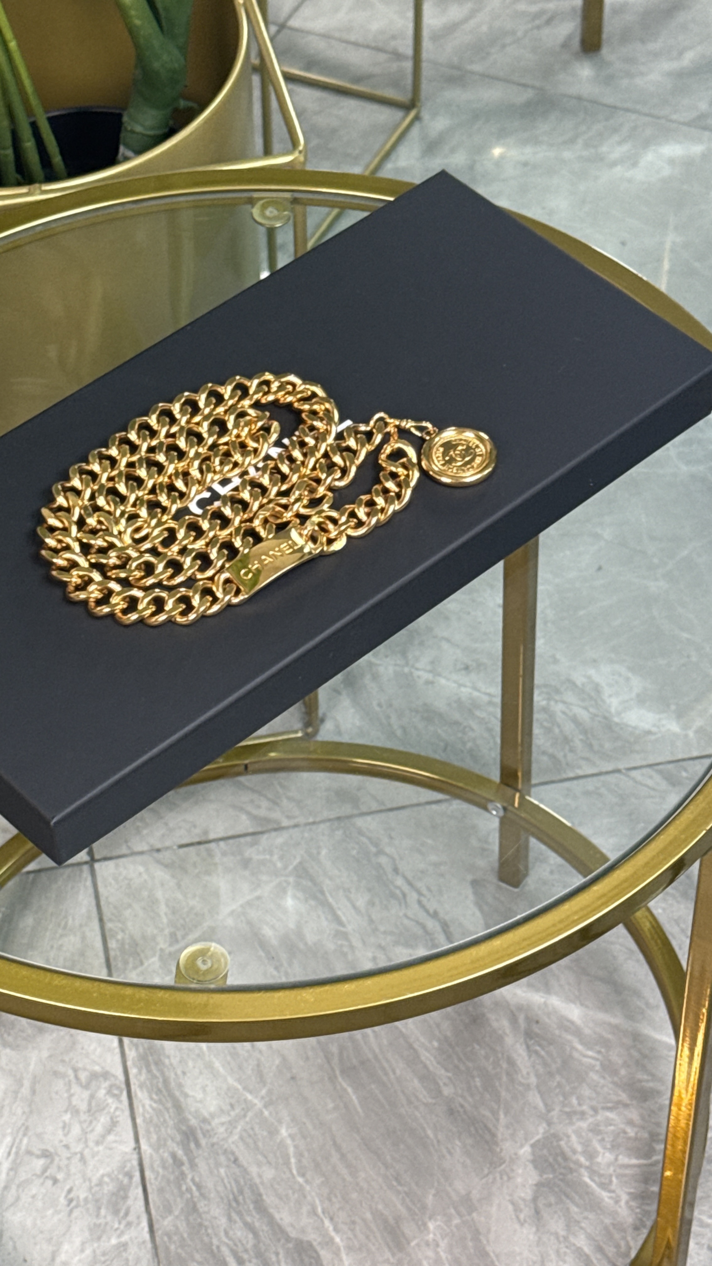 Chanel Fancy Belt S/M (Ajustable)