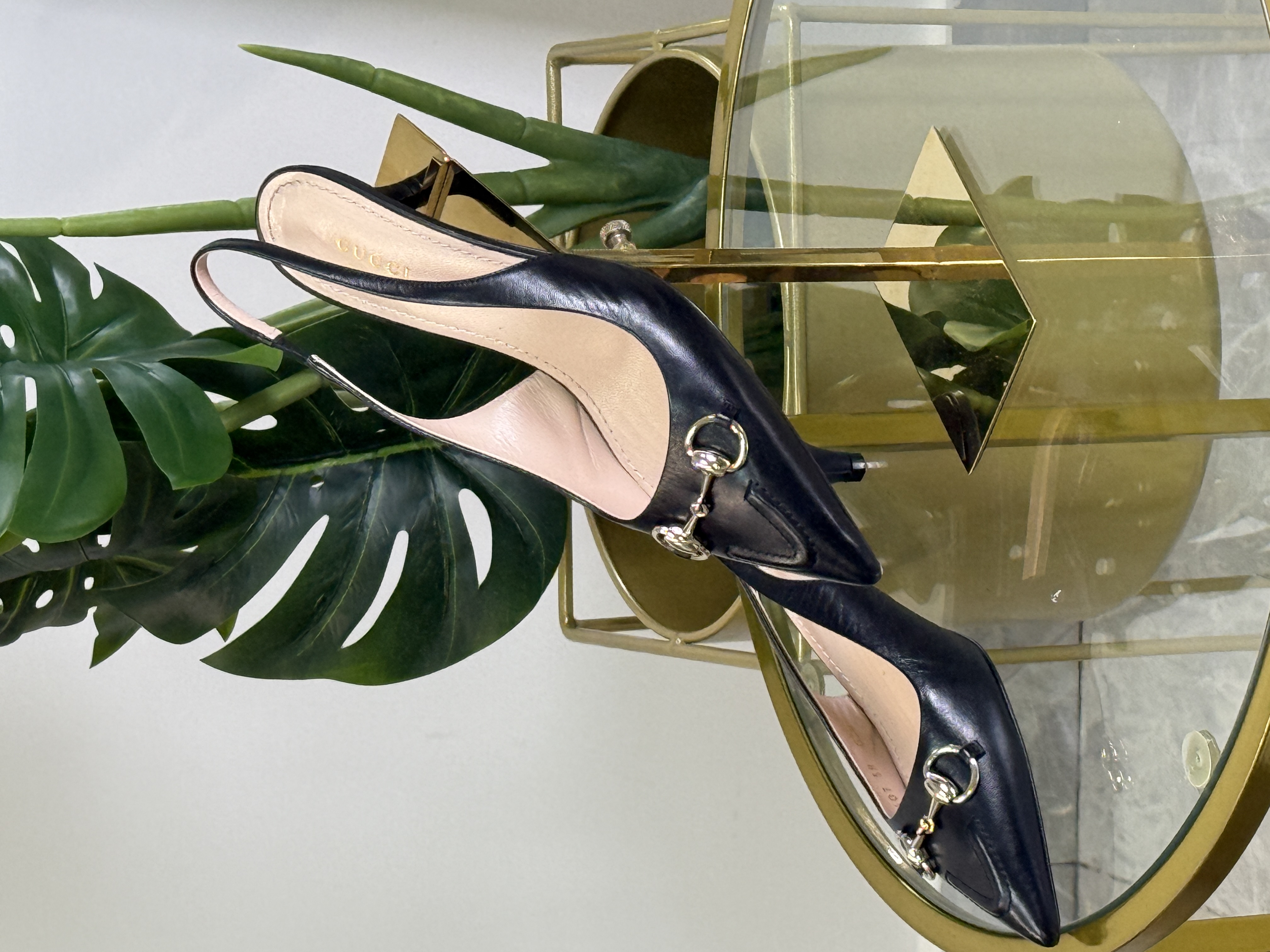 Gucci Slingback Kitty Heels Talla 38 (8)