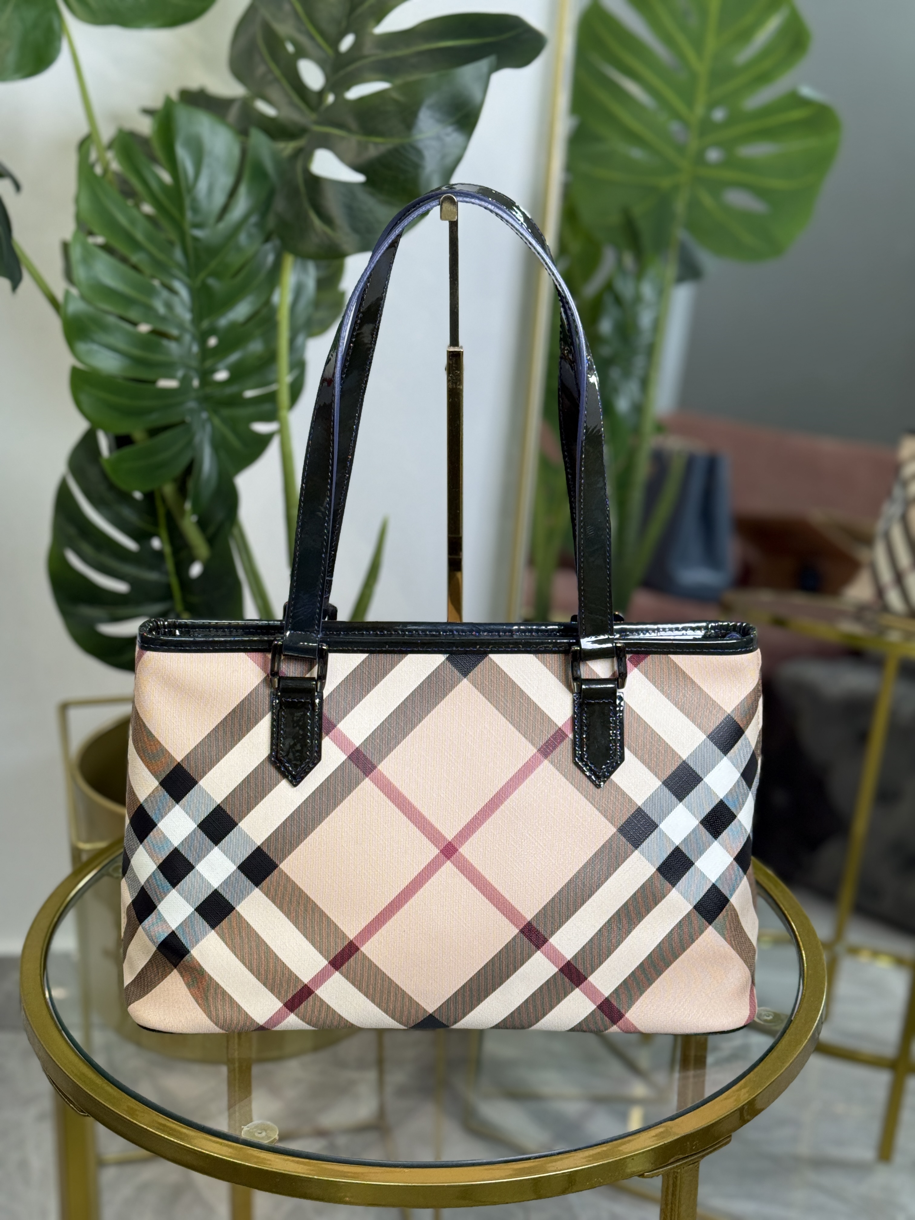 Burberry Tote Checks