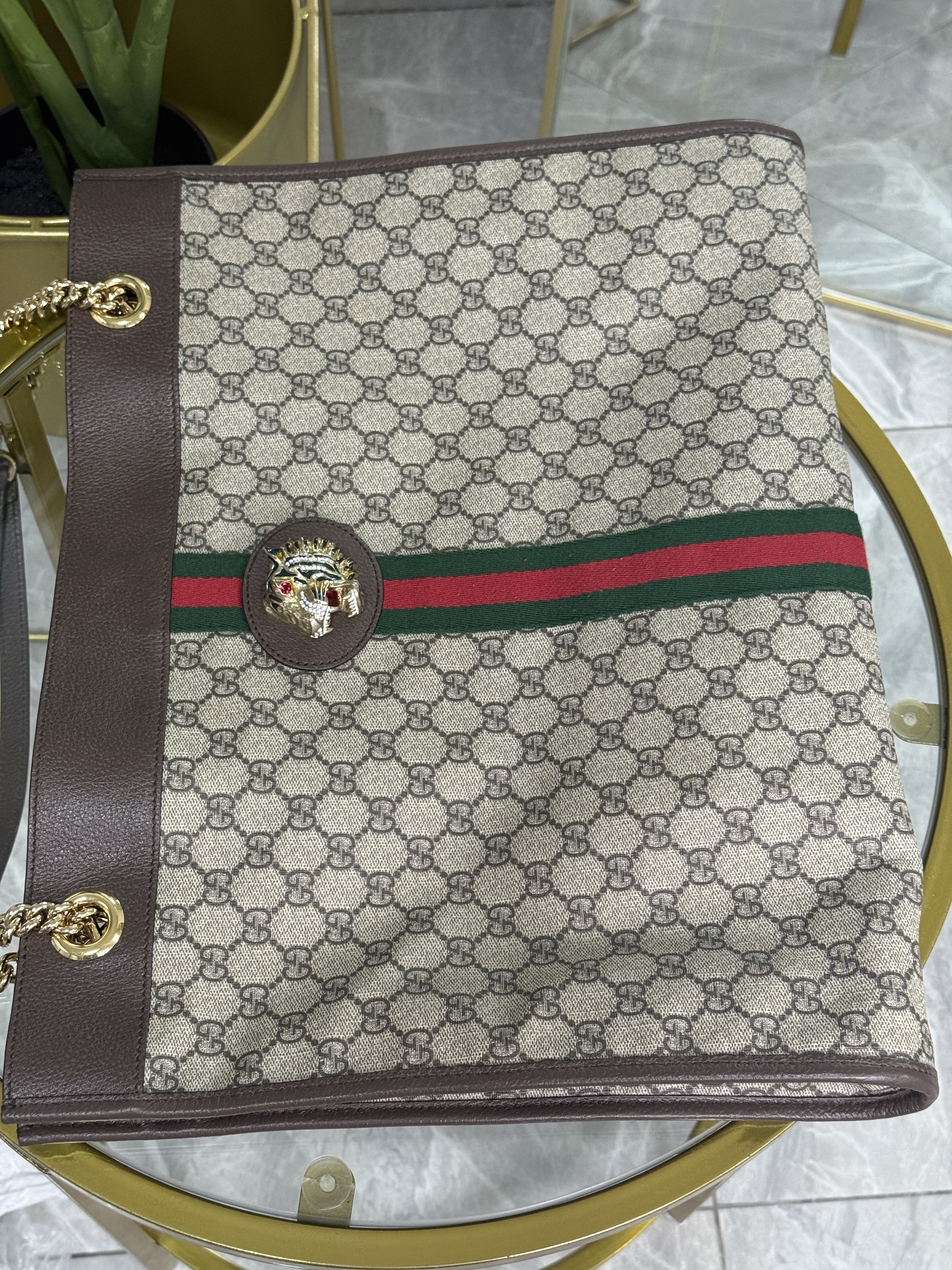Gucci Rajah Tote con Pochette
