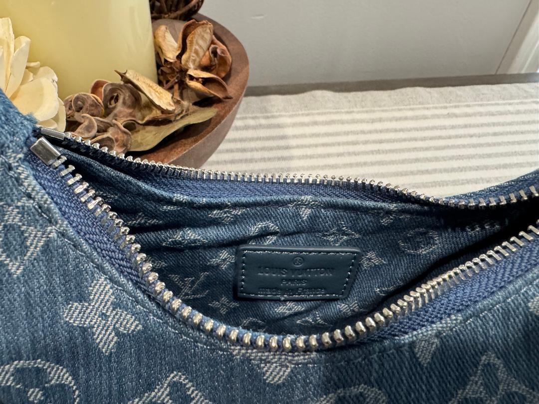 LV Designer Inspired Denim Bag