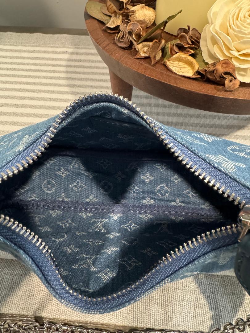 LV Designer Inspired Denim Bag