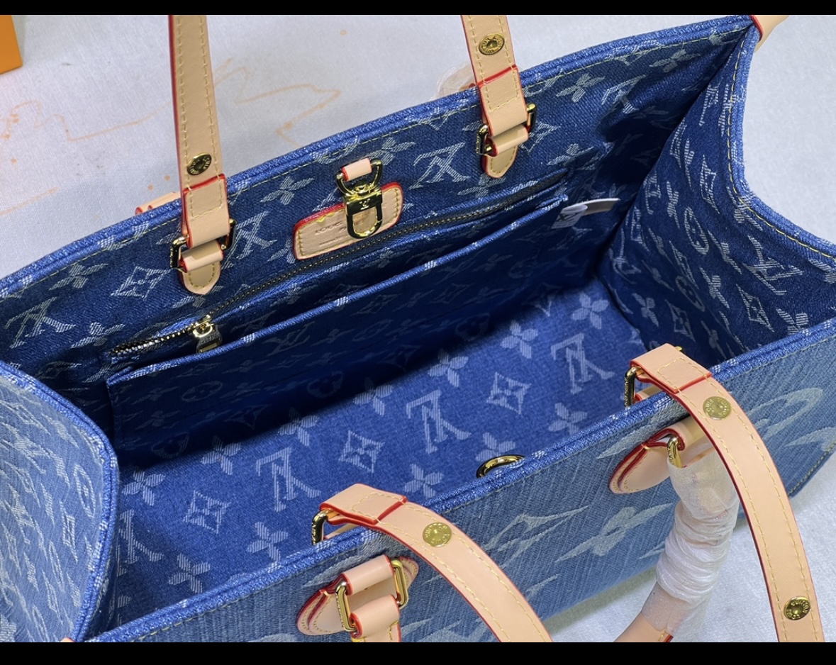 LV Inspired Designer Tote Bag