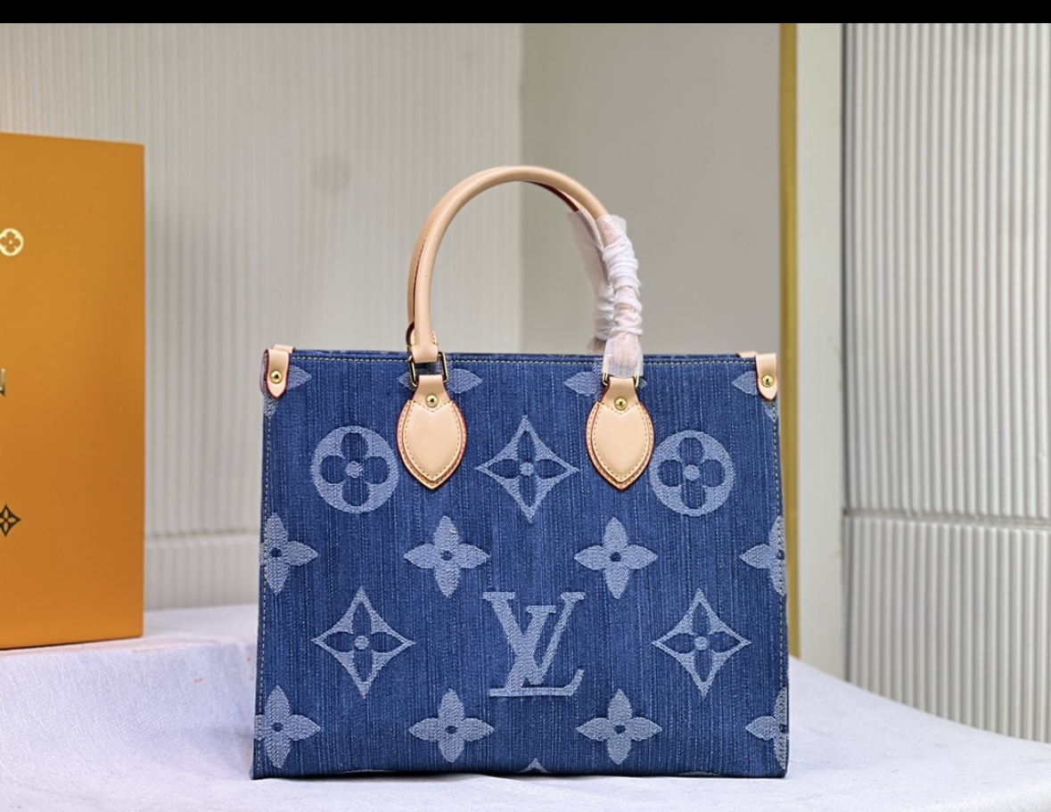 LV Inspired Designer Tote Bag