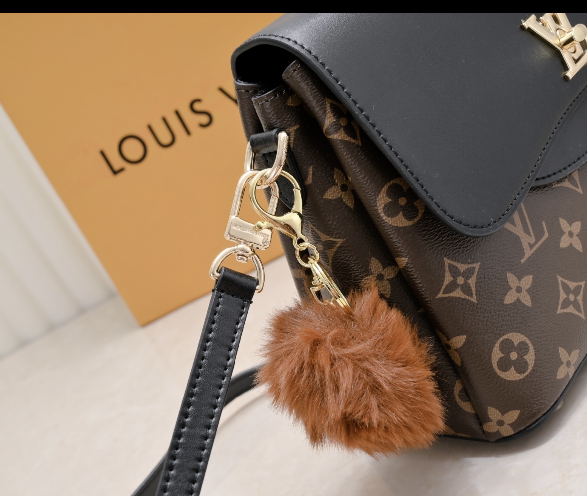 LV Inspired Stylish Leather Handbag