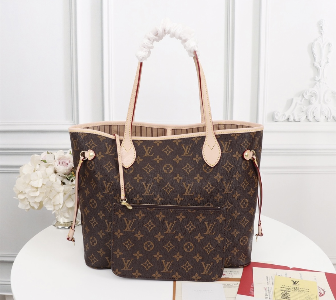 LV Inspired Neverful Handbag