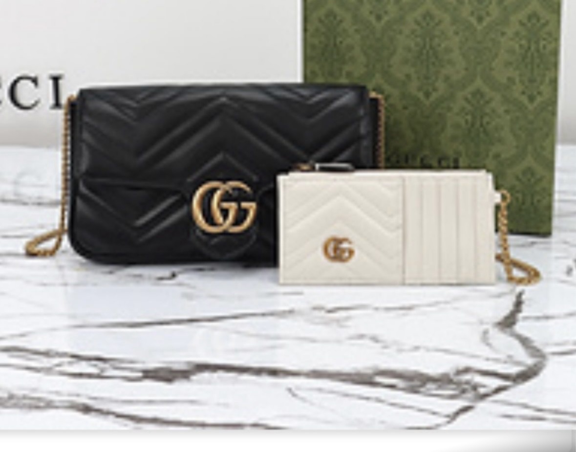 GG Inspired Shoulder Bag Set