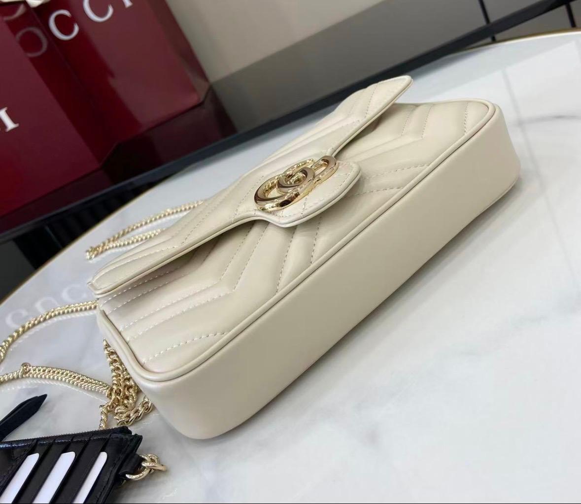 GG Inspired Chain Shoulder Bag