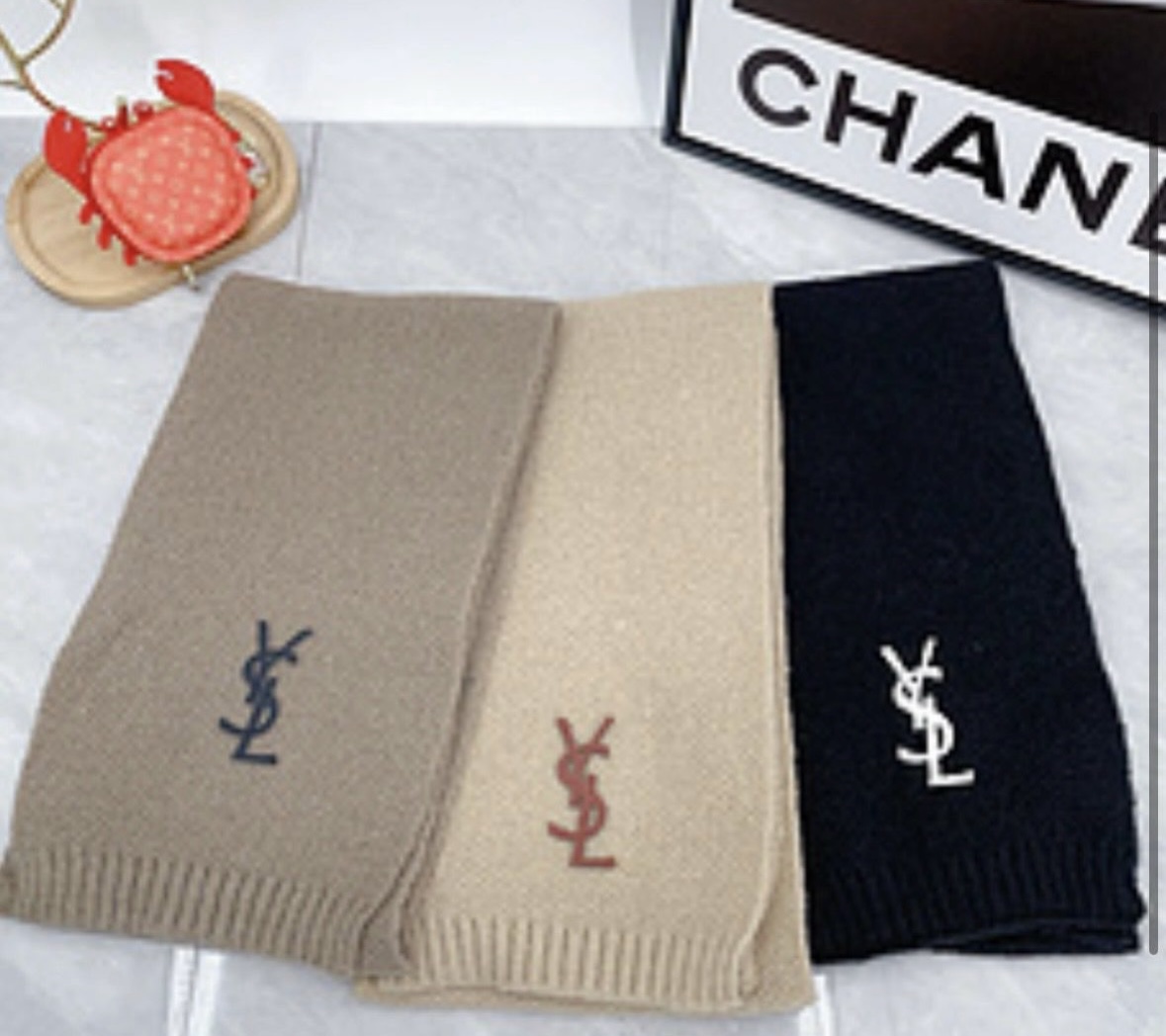 Designer Inspired Knit Scarves