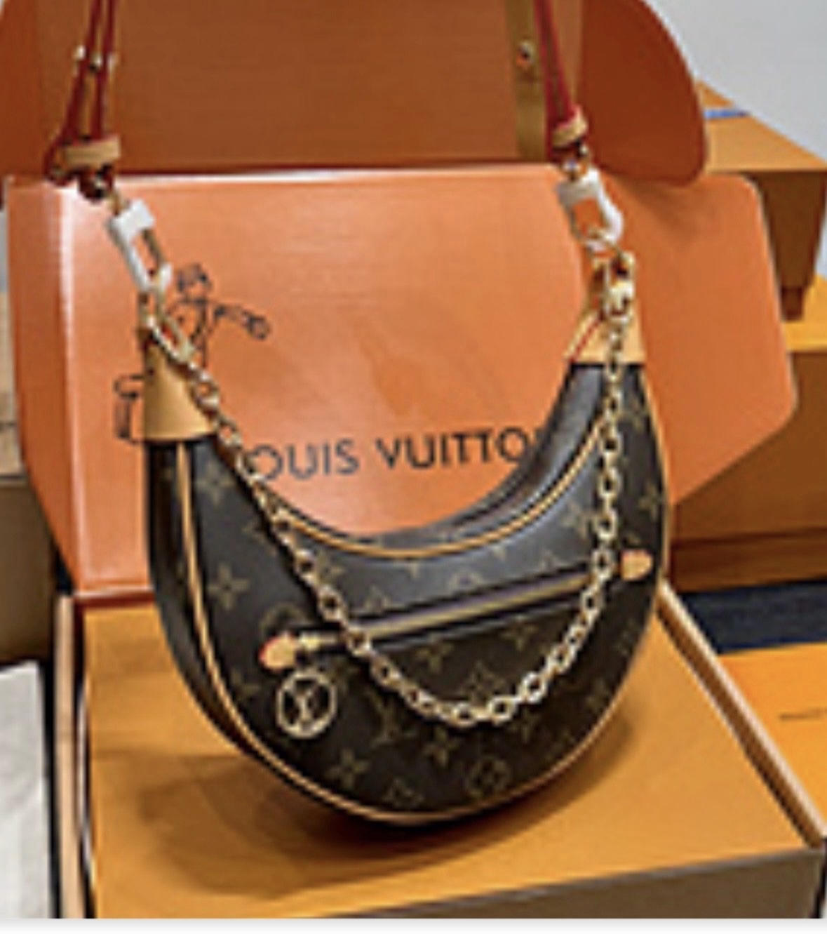 LV Inspired Monogram Handbag