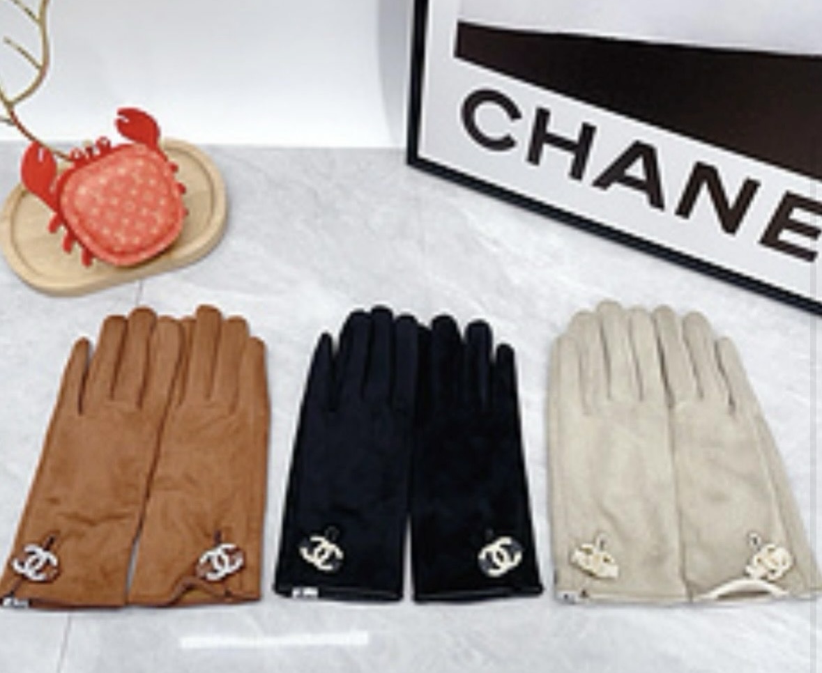 Designer Inspired Logo Winter Gloves