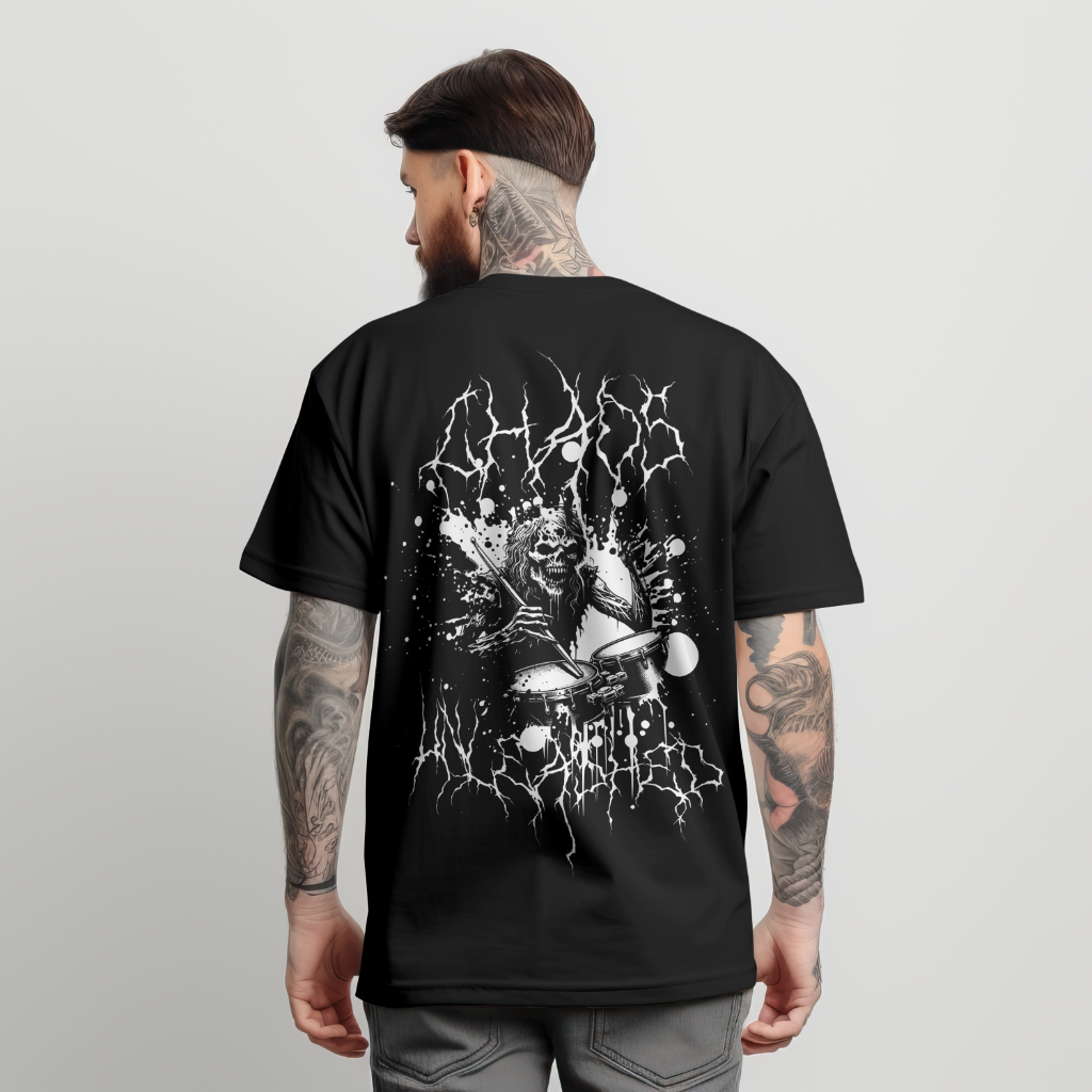 Black Graphic T-Shirt