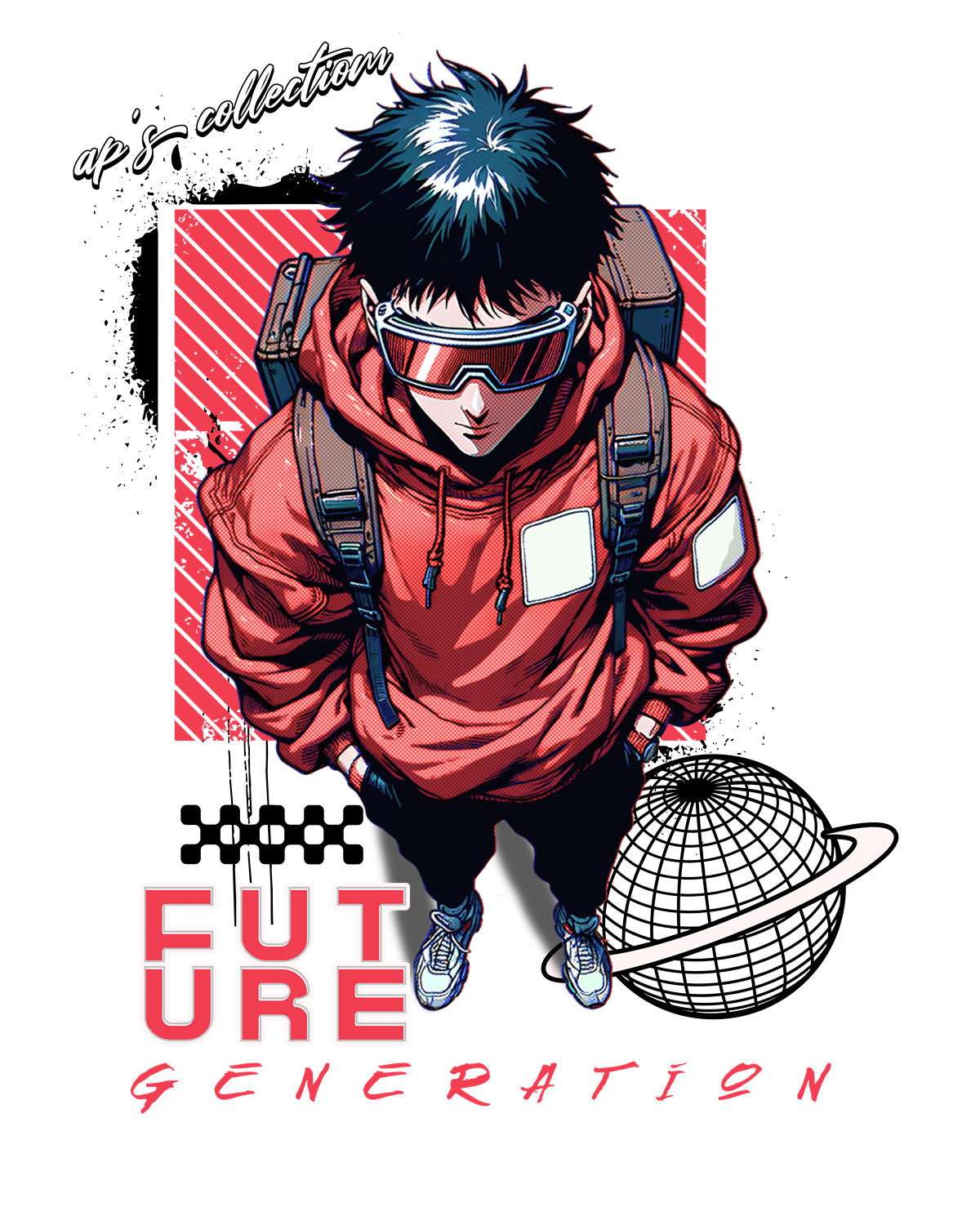 Graphic Anime T-Shirt