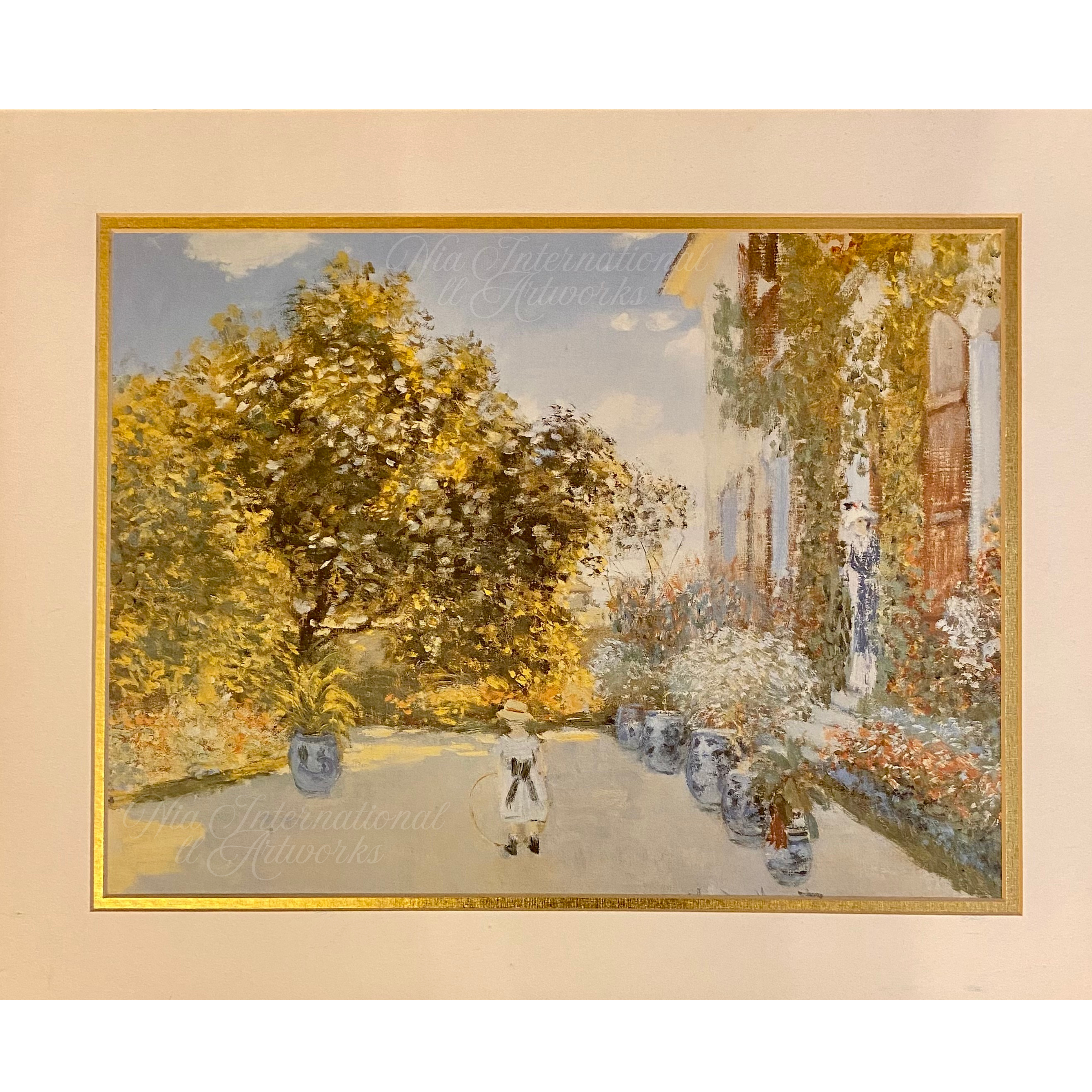 The Artist’s House at Argenteuil, 1873 by Claude Monet