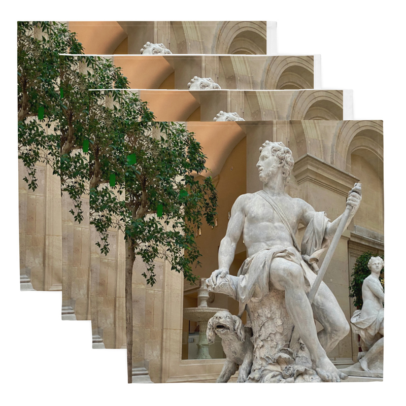 Statue Design Table Napkin Set