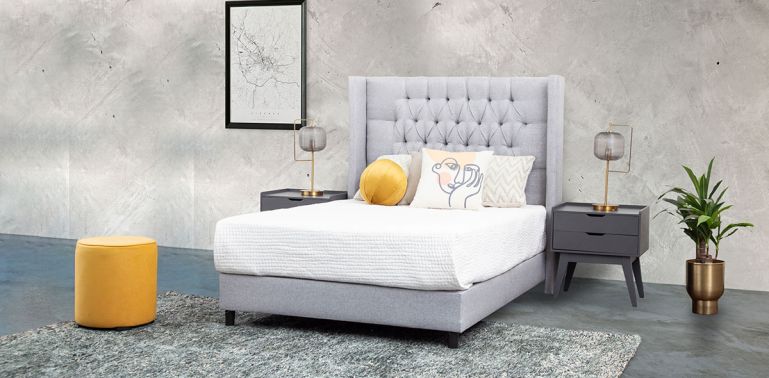 Cama Matrimonial Estela Plata