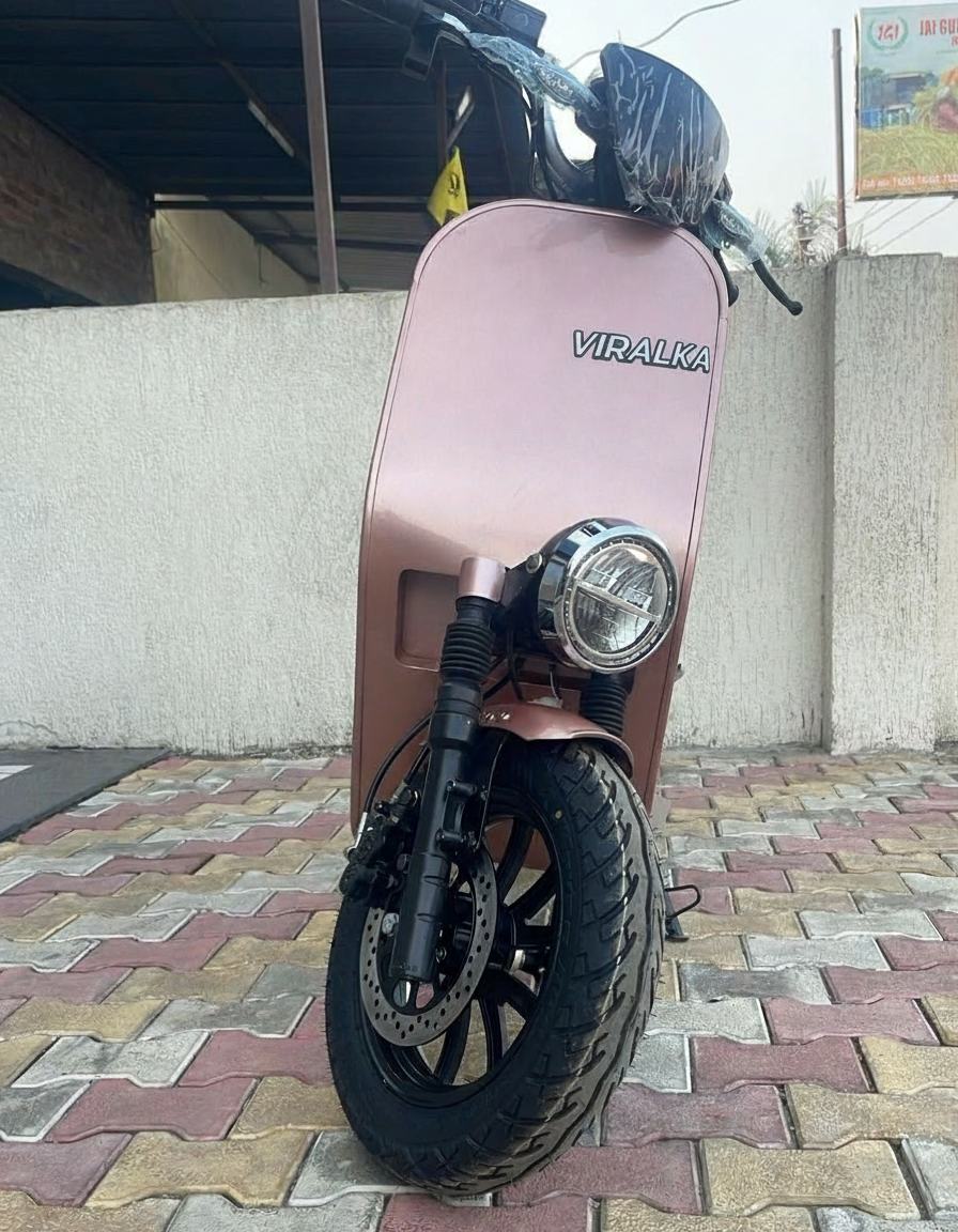 Viralka, Stylish Eco-Friendly Electric Scooters- 60V30Ah Li-ion Battery