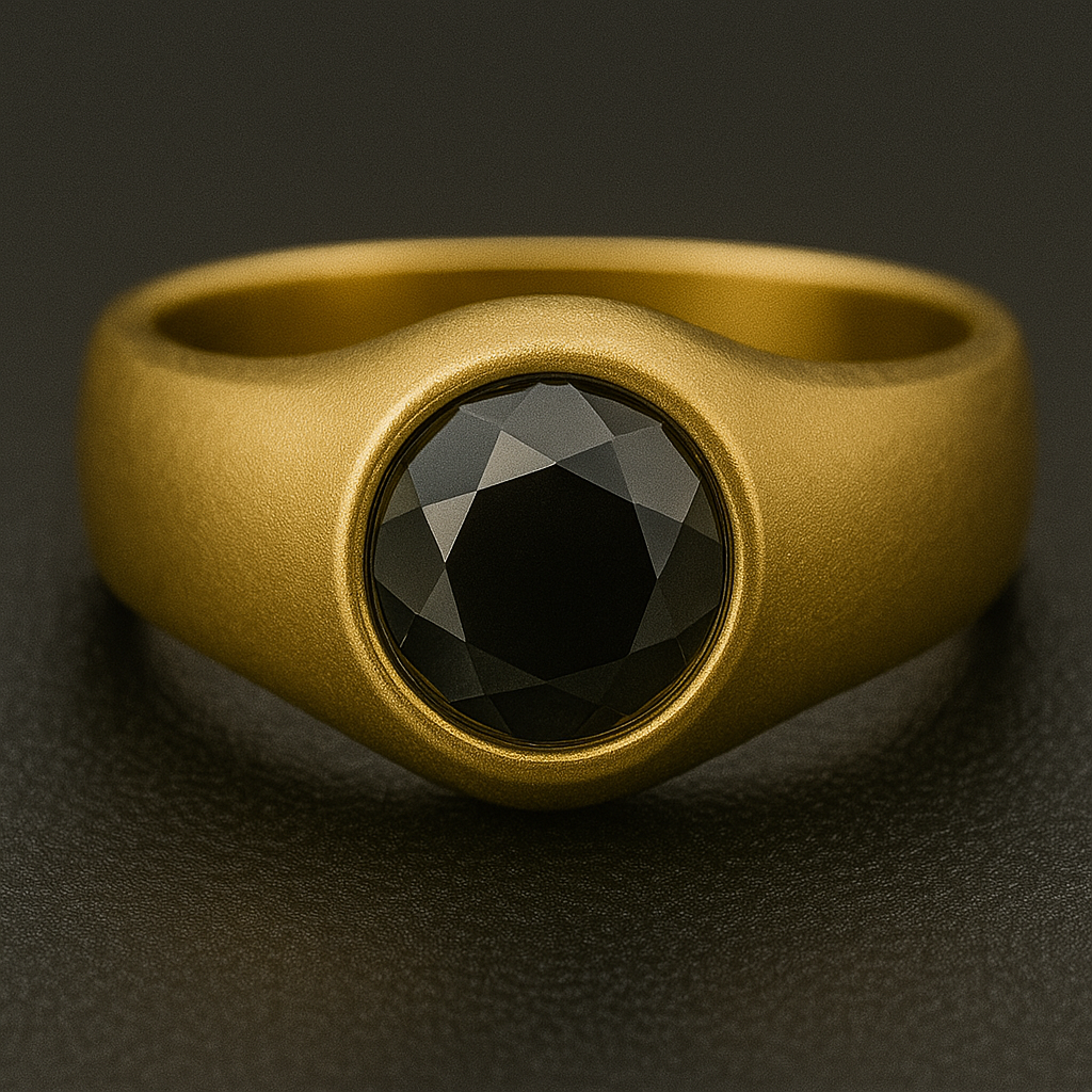 Patriot’s Pride Black Diamond Ring