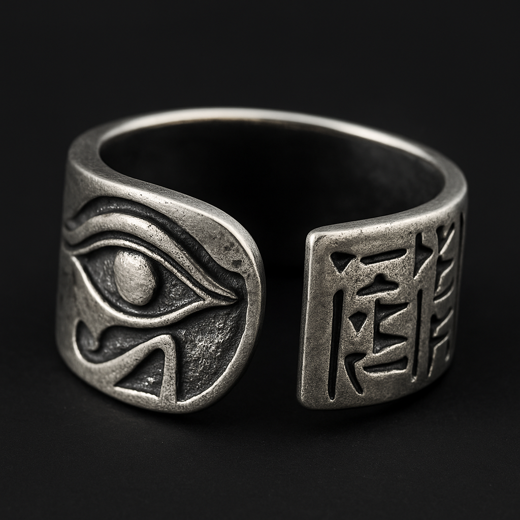 “Eye of Inanna” Open Ring