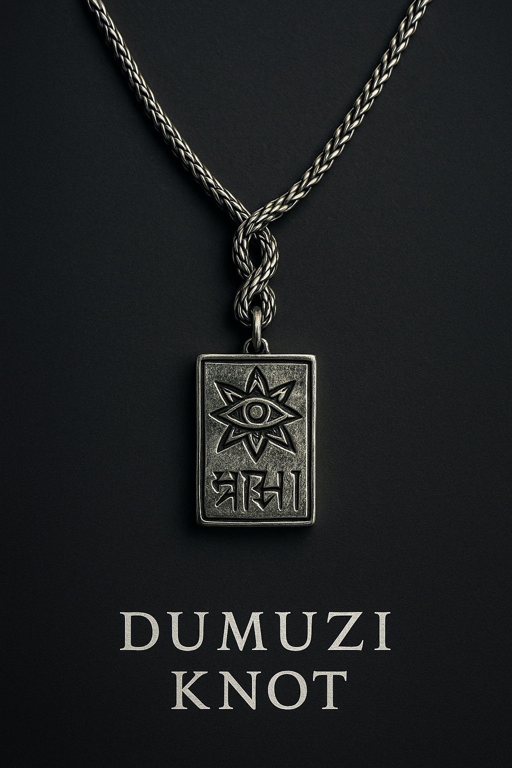 “Dumuzi Knot” Lariat Necklace