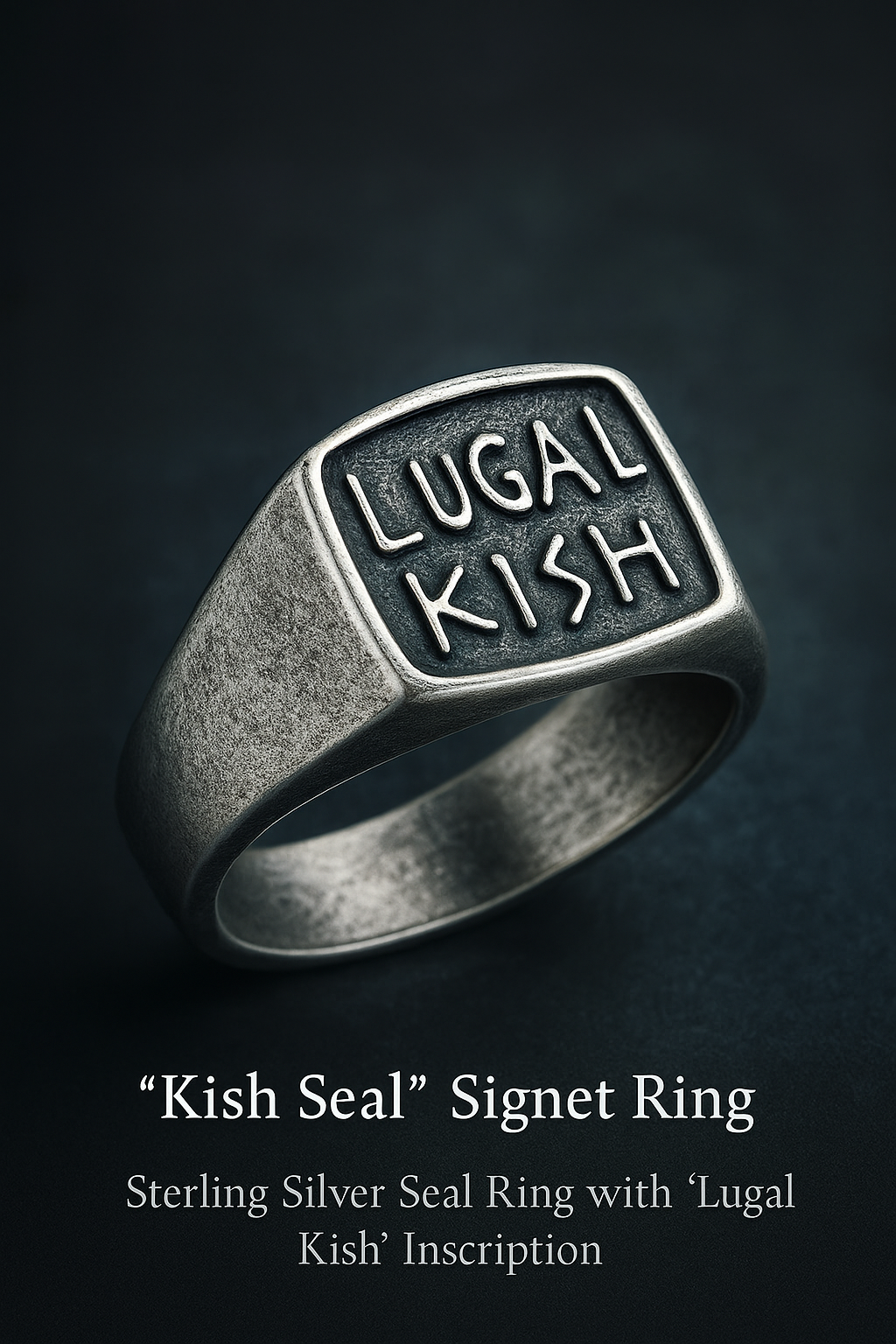 “Kish Seal” Signet Ring