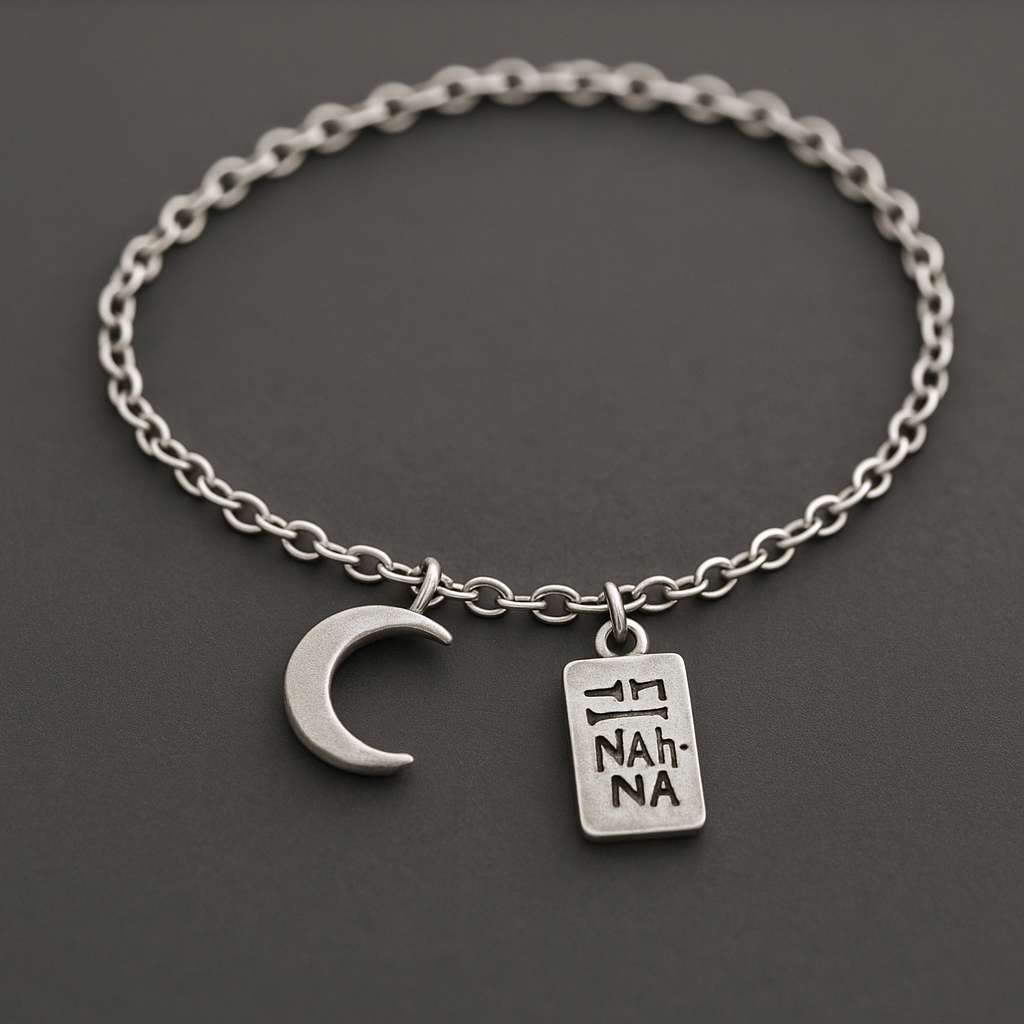 “Nanna’s Crescent” Anklet