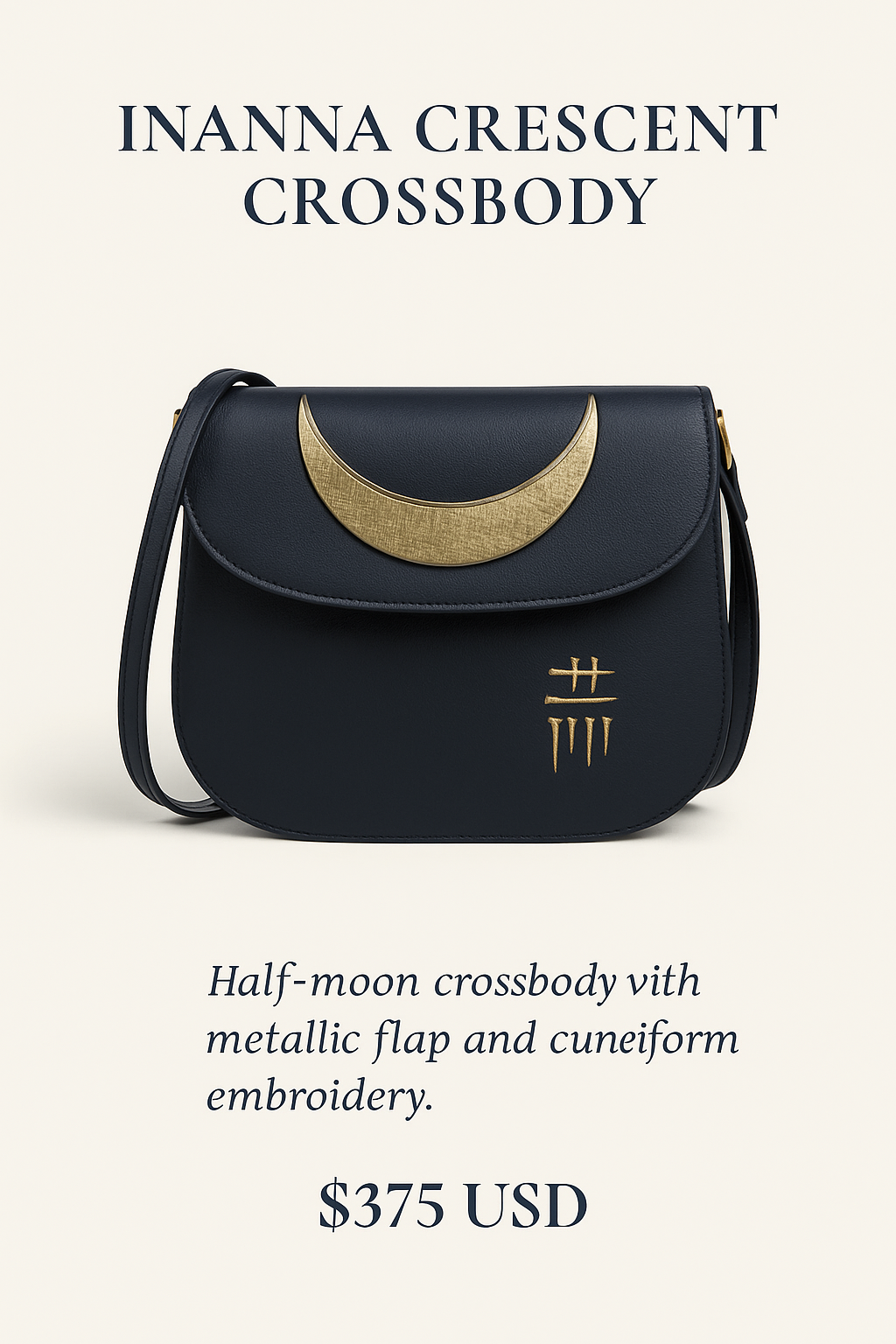 Inanna Crescent Crossbody