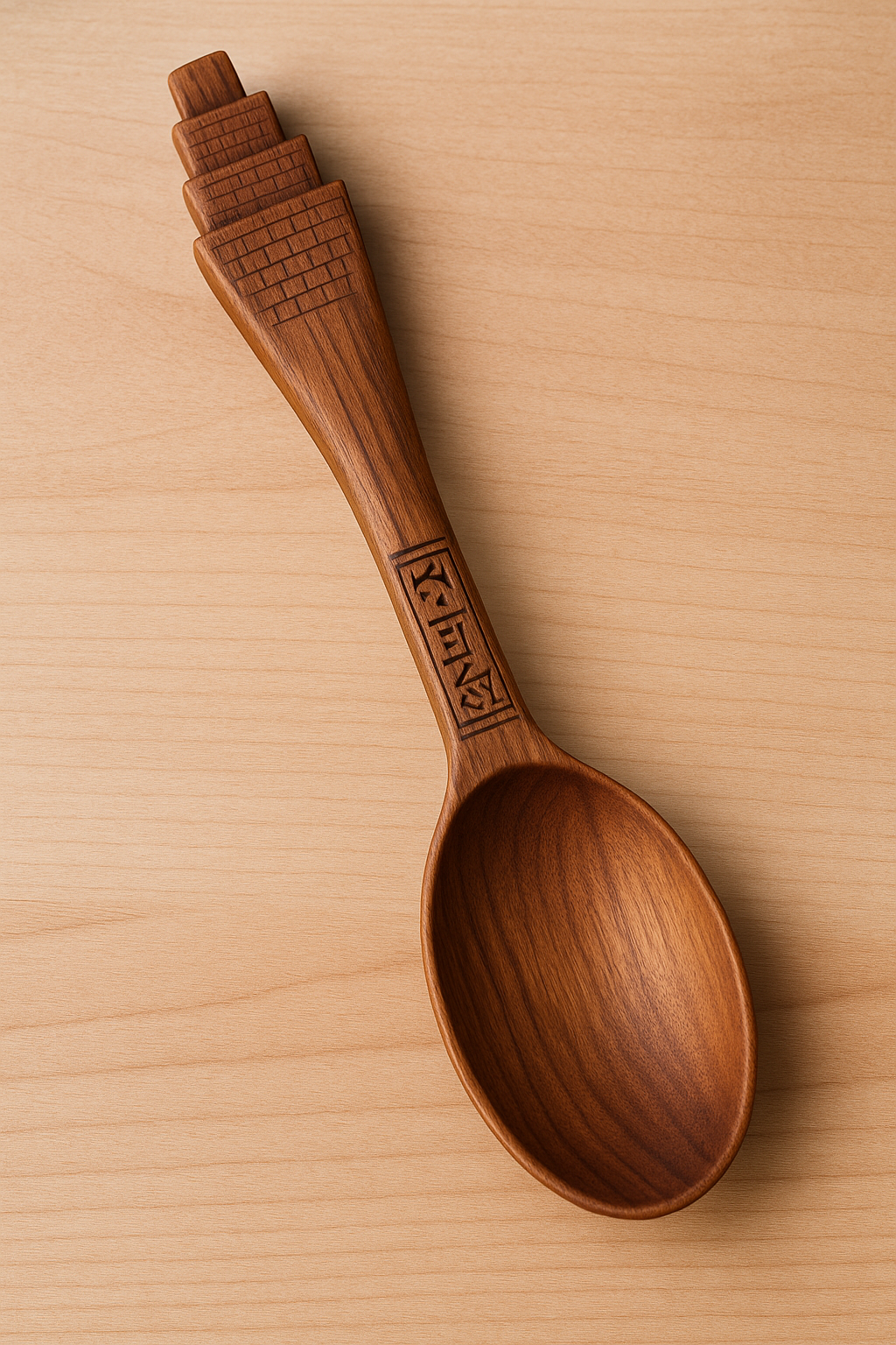 Ziggurat Serving Spoon