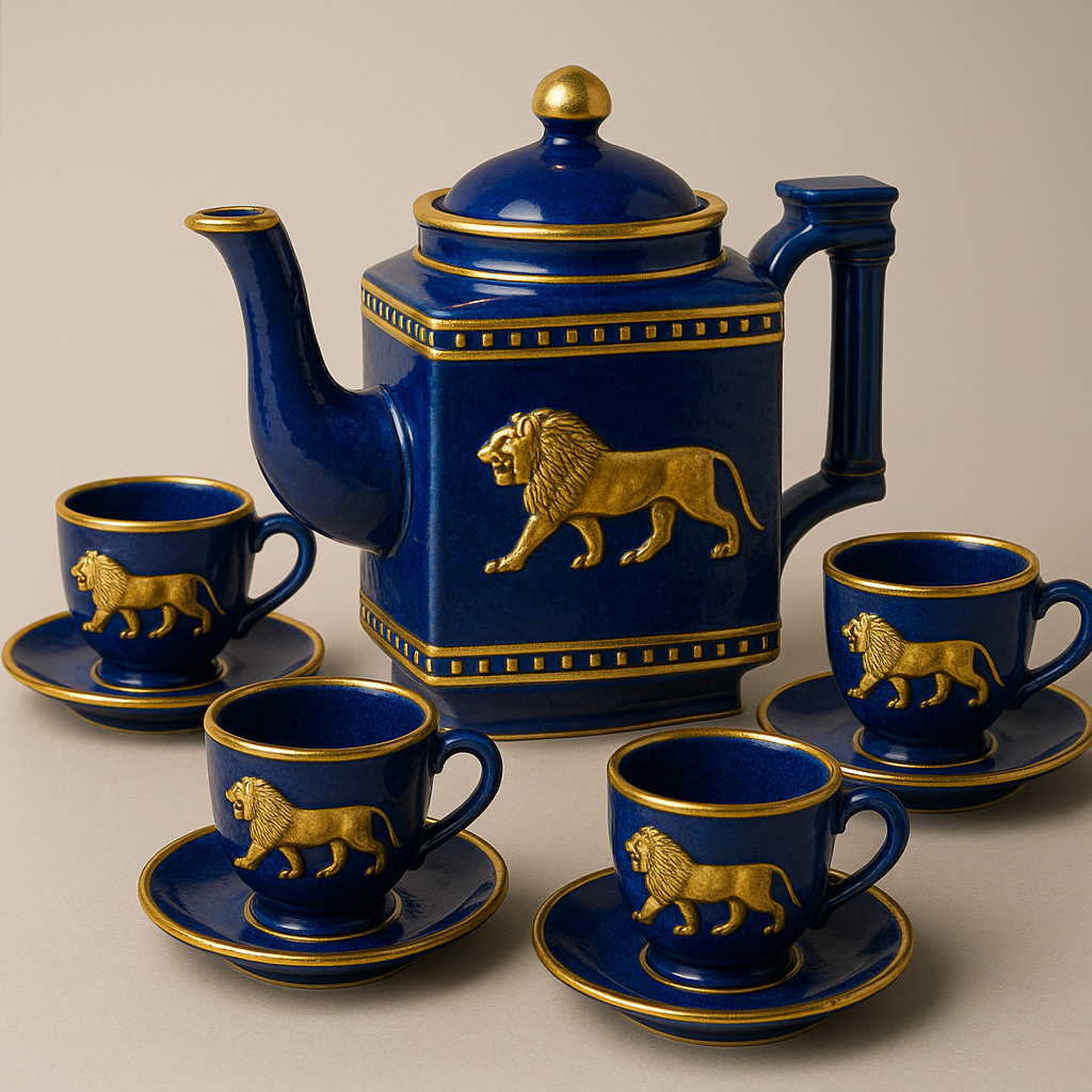 Gate of Lions Tea Set