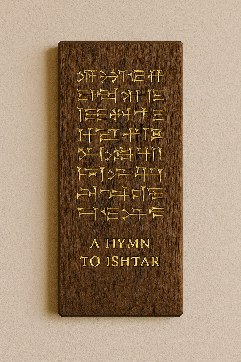 Hymn to Ishtar Wall Panel
