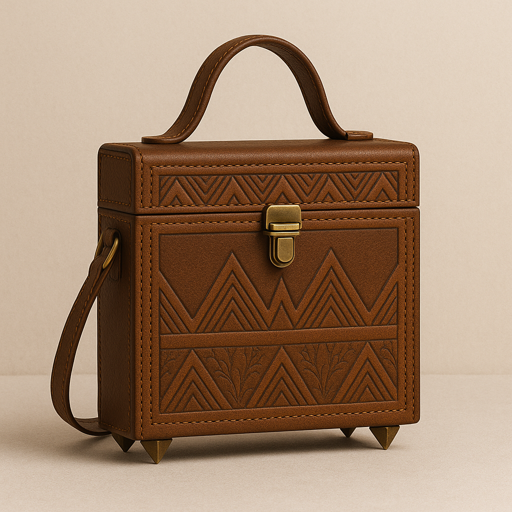 Uruk Crown Box Bag