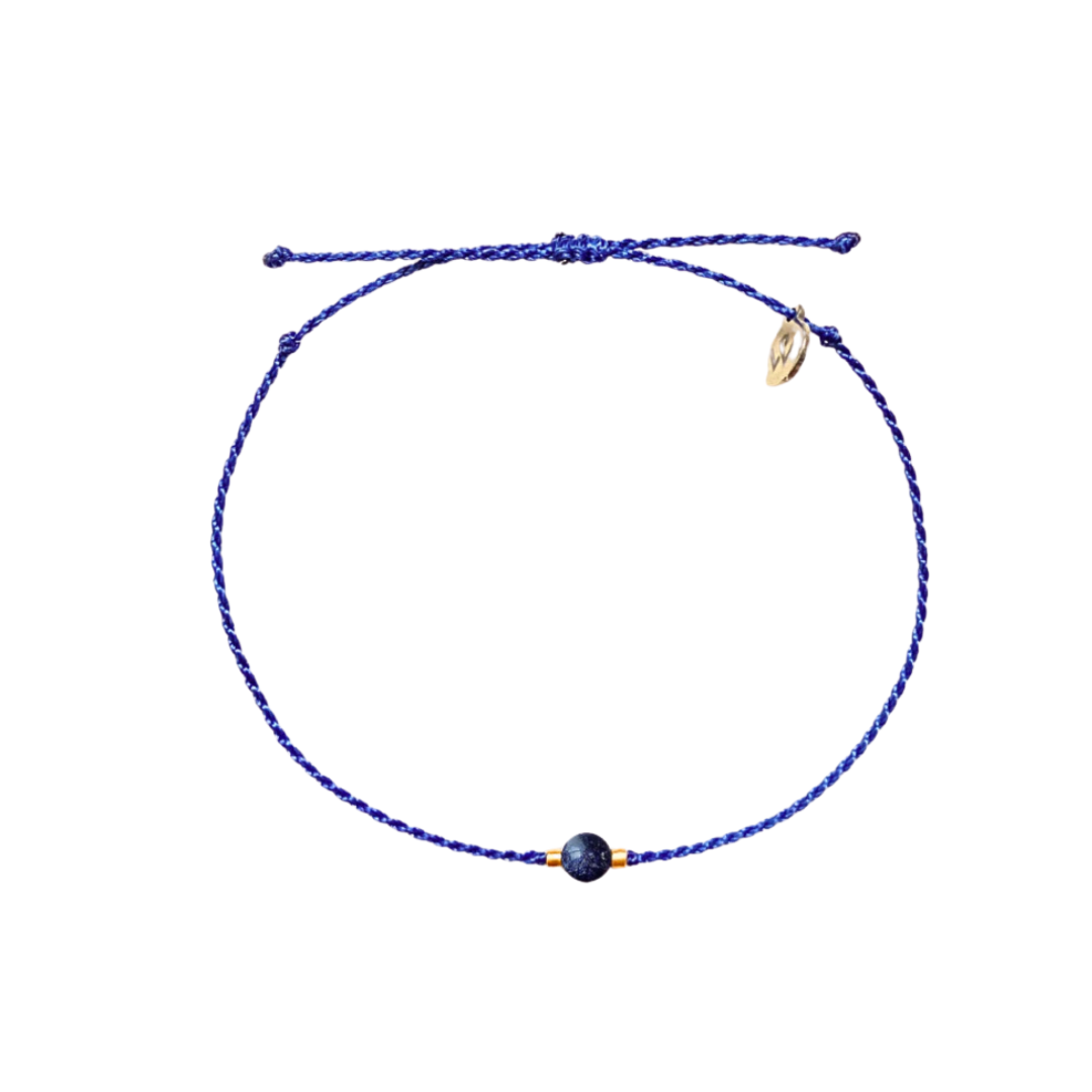 Black Galaxy Granite Green Bracelet – A Spiritual Shield & Prosperity Magnet