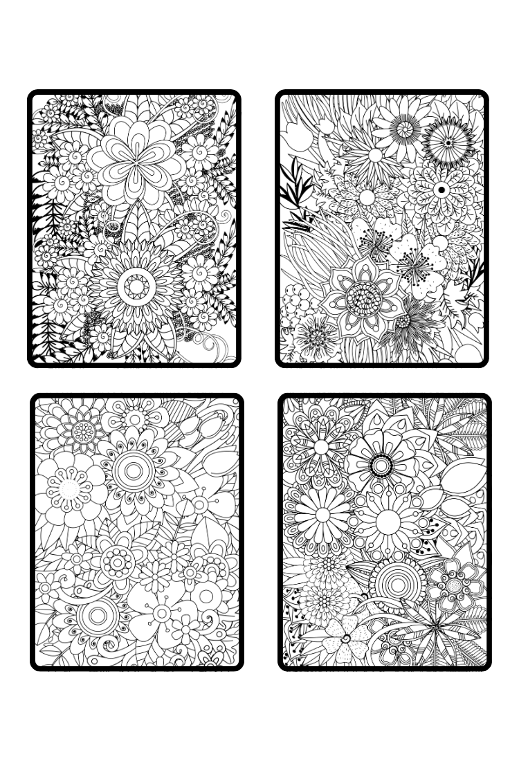 1000 Coloring Pages