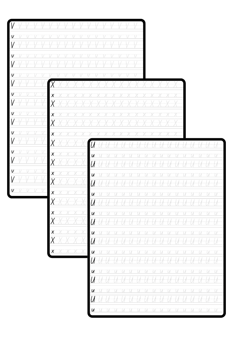 Alphabet Exercise Sheet