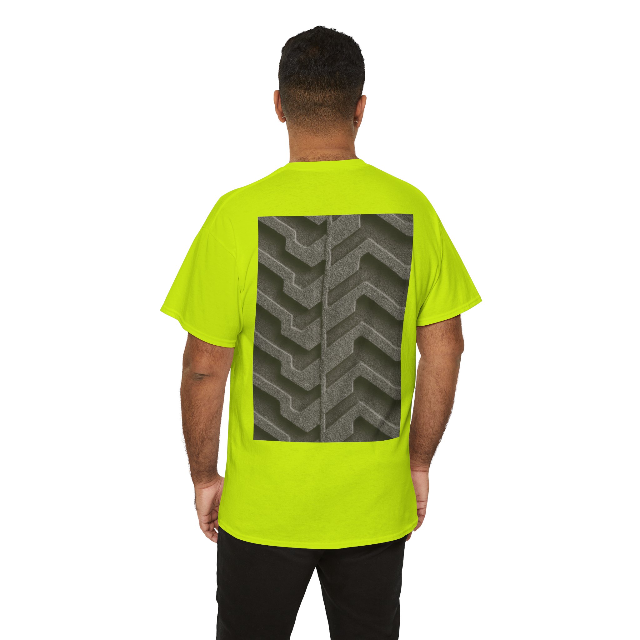 High-Visibility Tire Tread Work Shirt