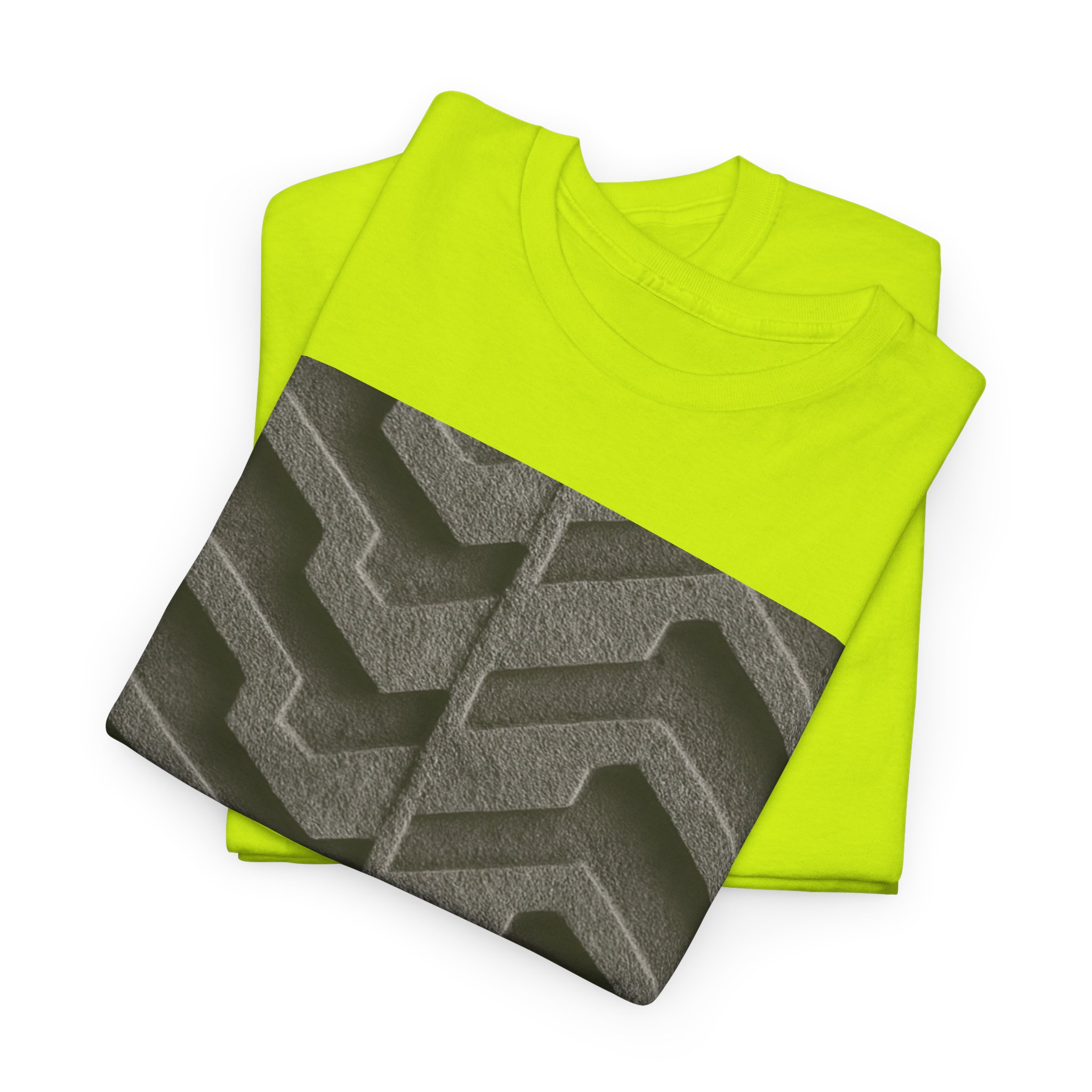 High-Visibility Tire Tread Work Shirt