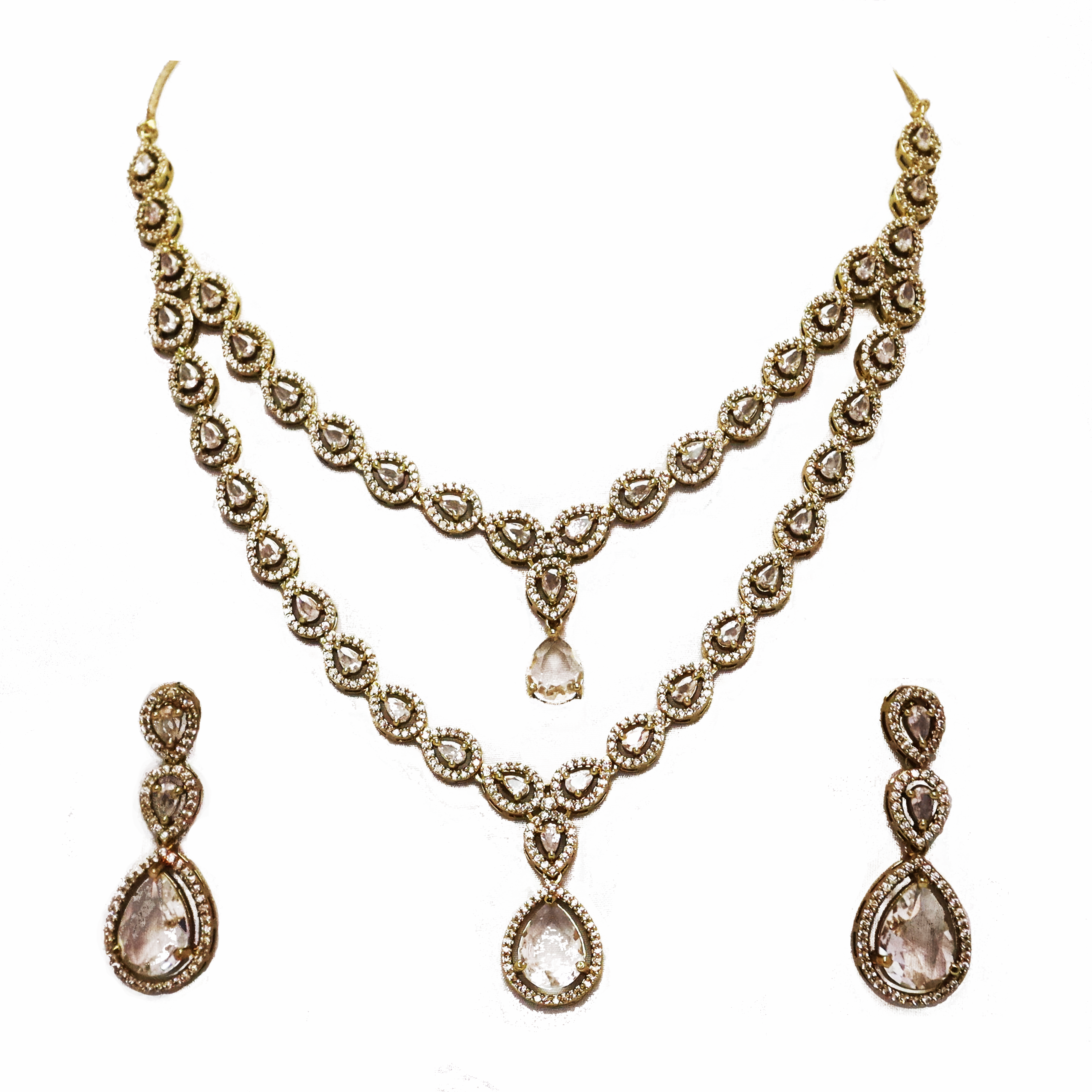 Elegant Necklace and Earrings Set