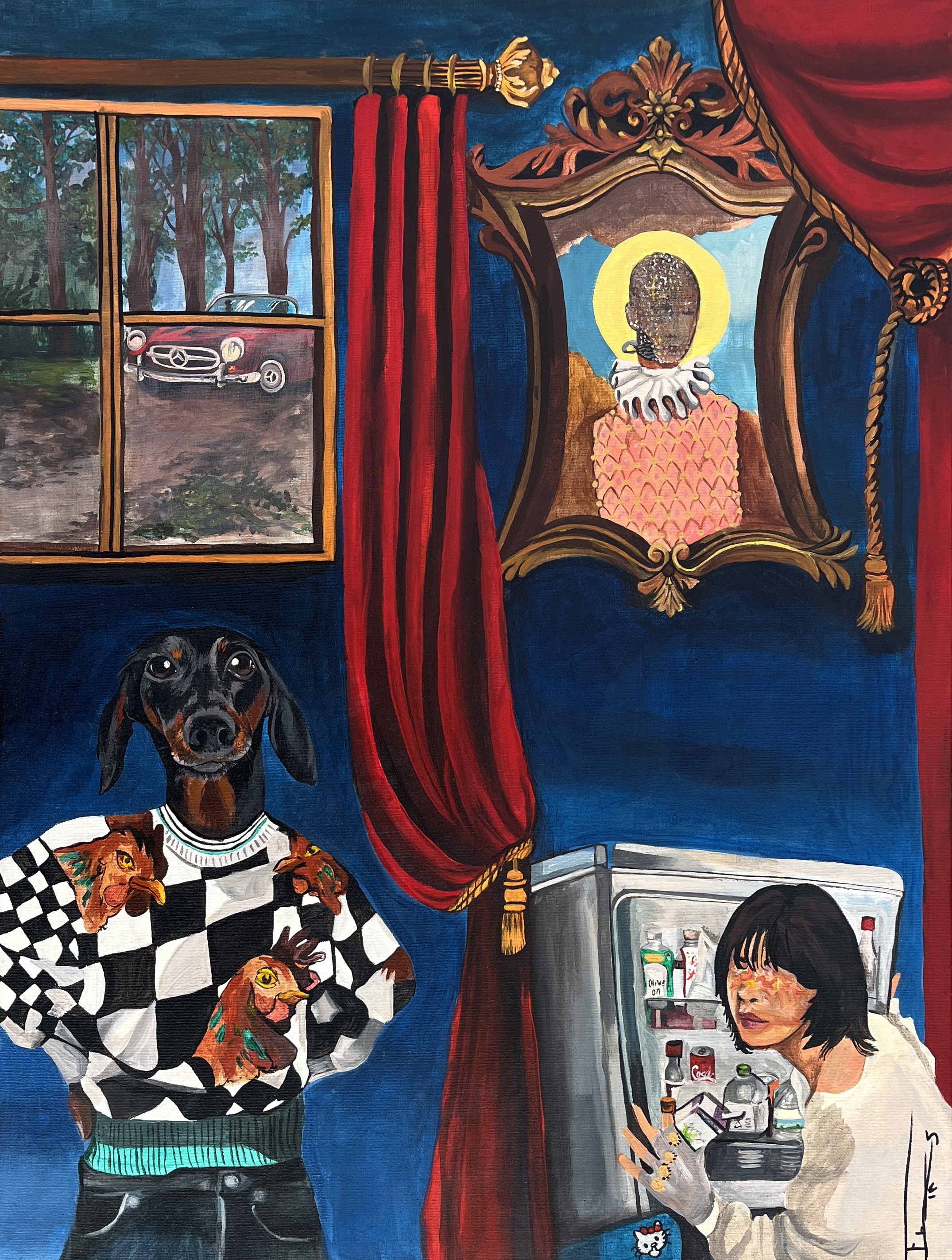 Obra de arte surrealista