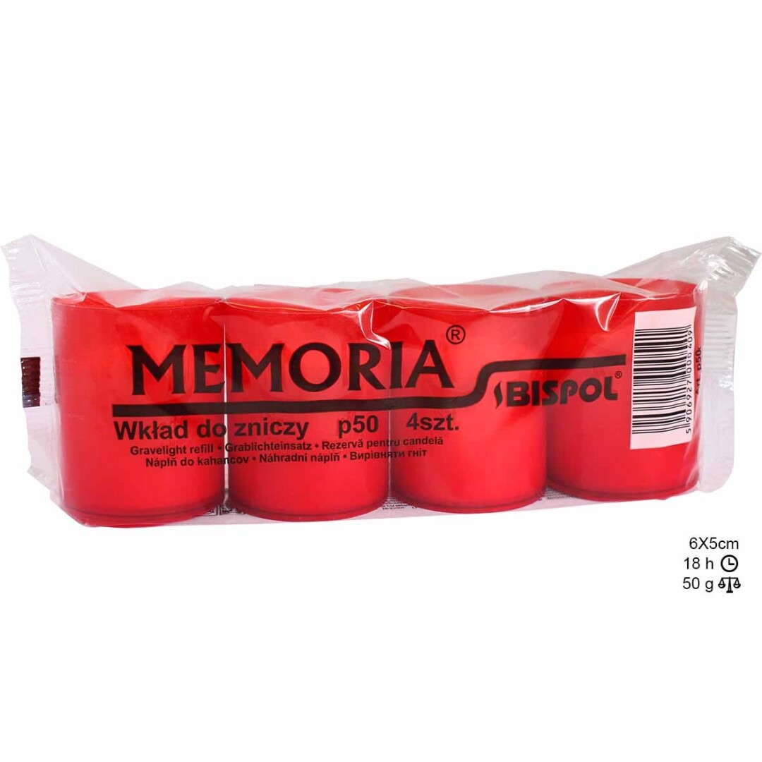Bougies rouges MEMORIA