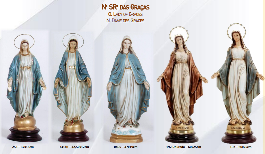 Statues de Notre-Dame des Grâces